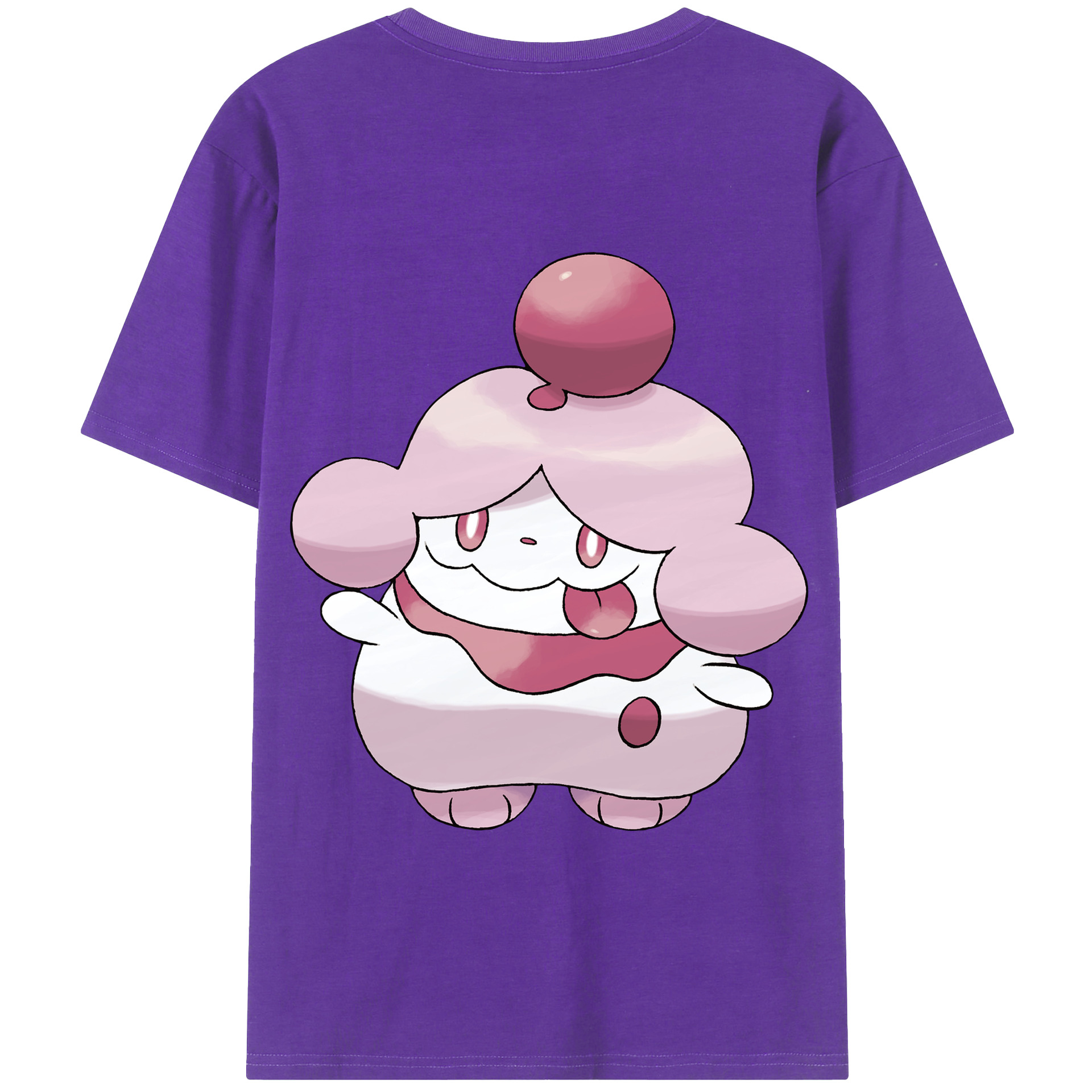 （画像用） ポケットモンスター Pokémon 綿100％半袖Tシャツ（背面プリント）