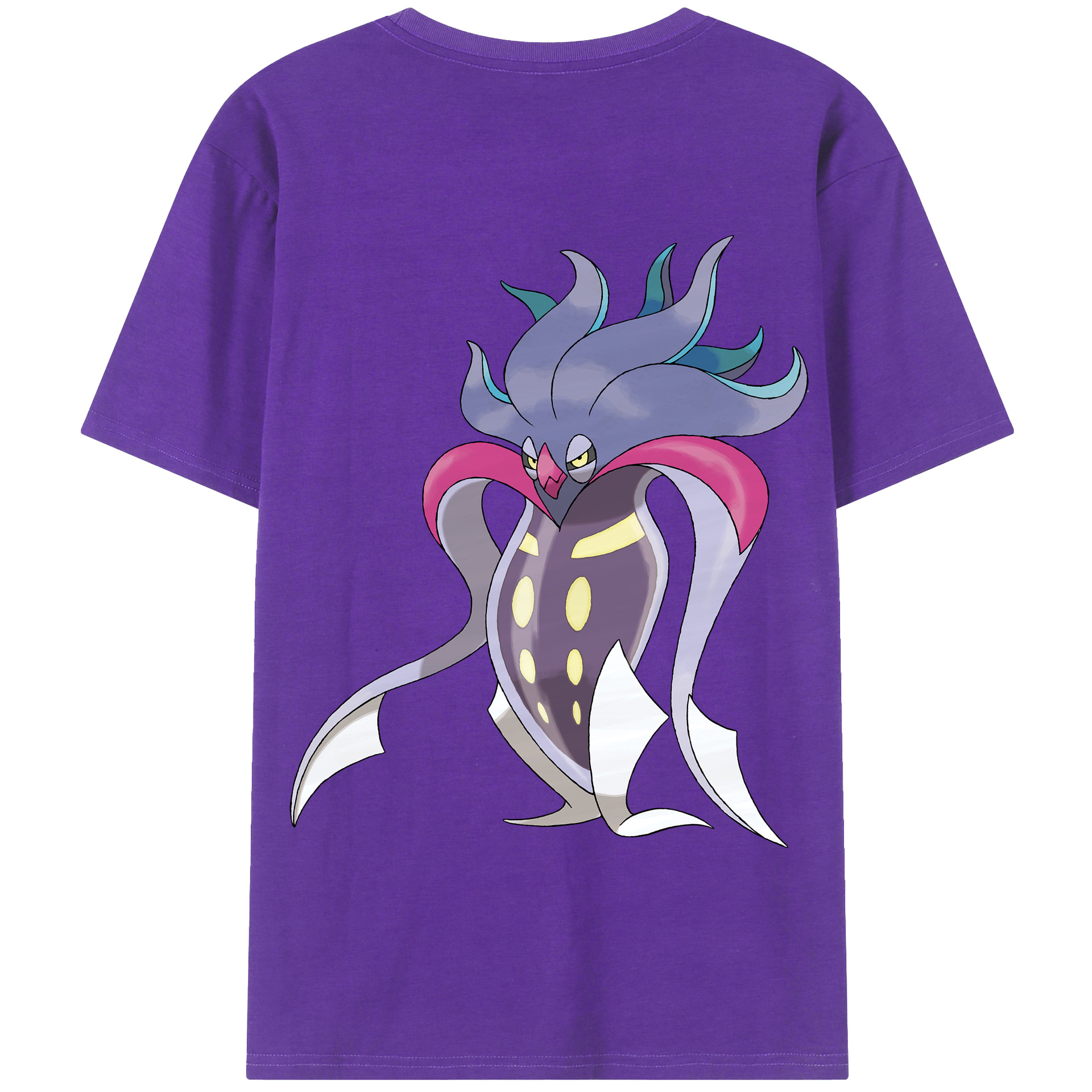 （画像用） ポケットモンスター Pokémon 綿100％半袖Tシャツ（背面プリント）