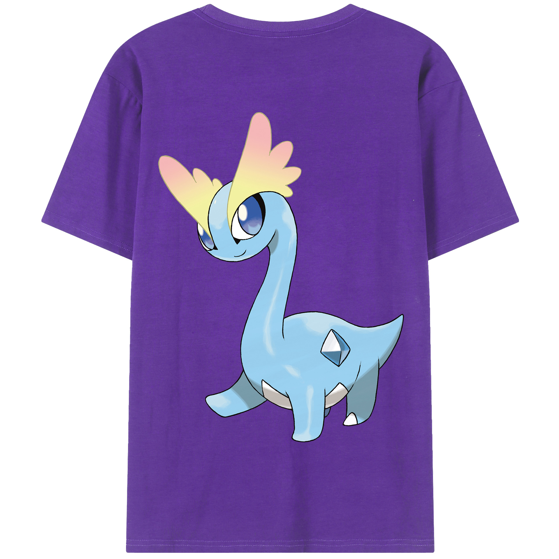 （画像用） ポケットモンスター Pokémon 綿100％半袖Tシャツ（背面プリント）