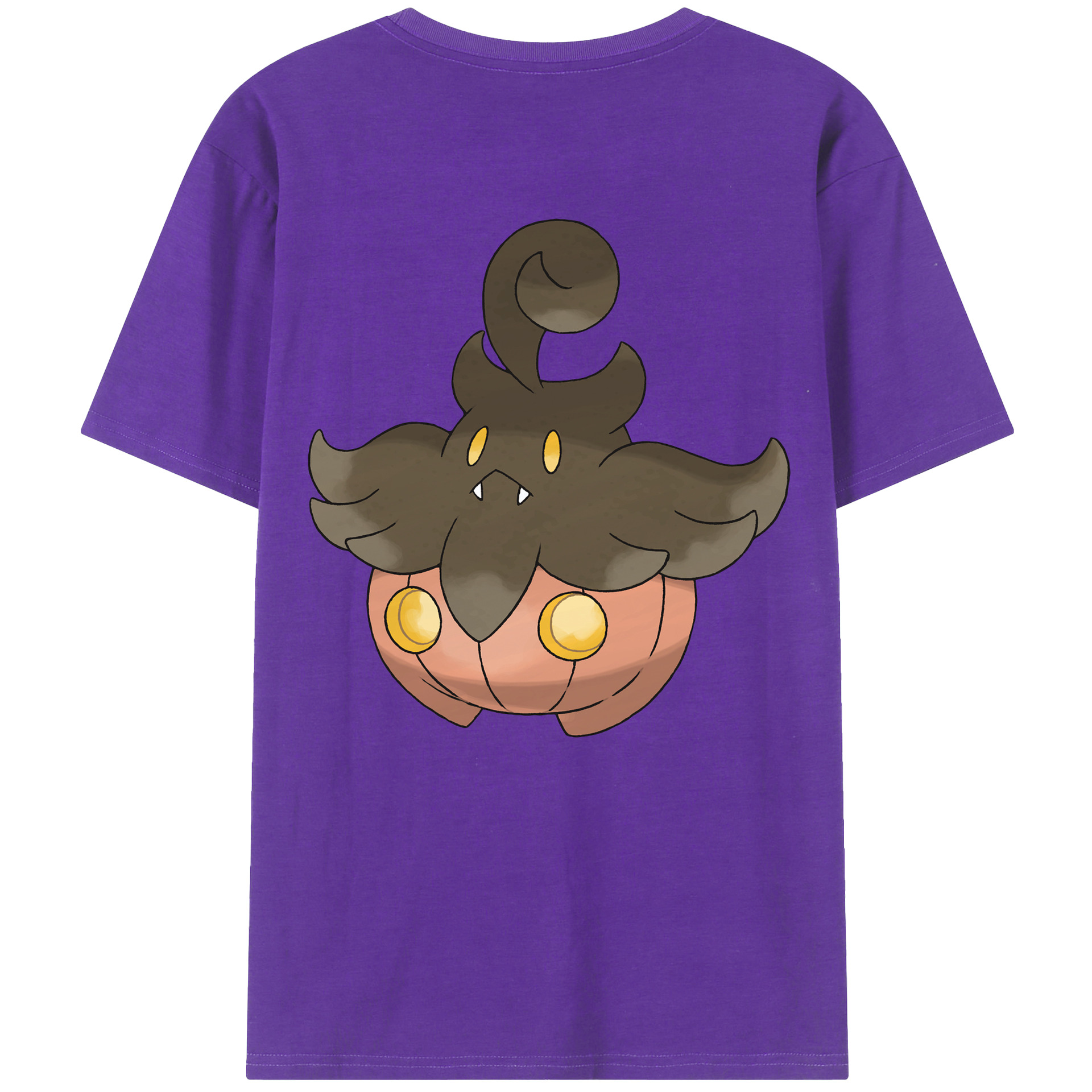 （画像用） ポケットモンスター Pokémon 綿100％半袖Tシャツ（背面プリント）