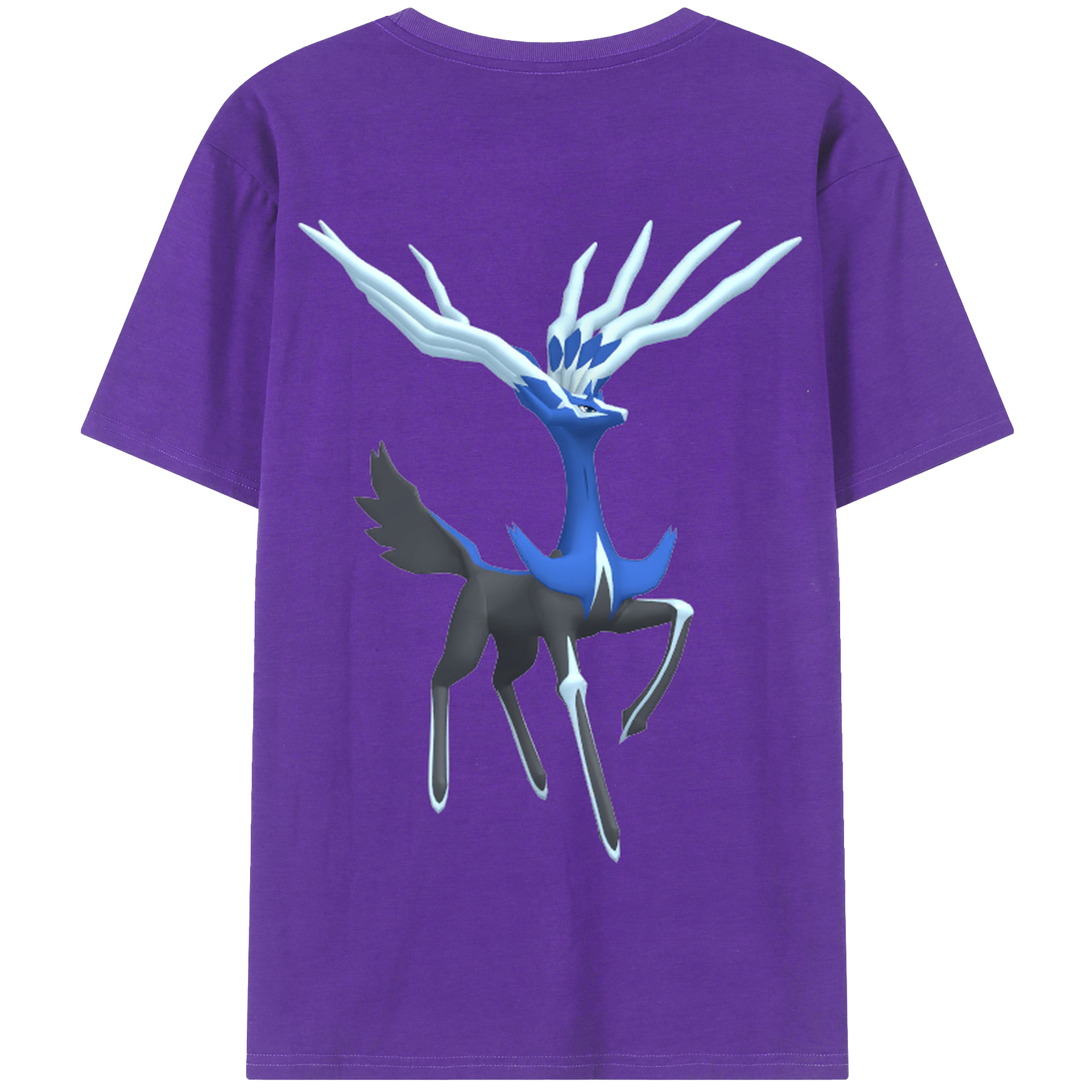 （画像用） ポケットモンスター Pokémon 綿100％半袖Tシャツ（背面プリント）