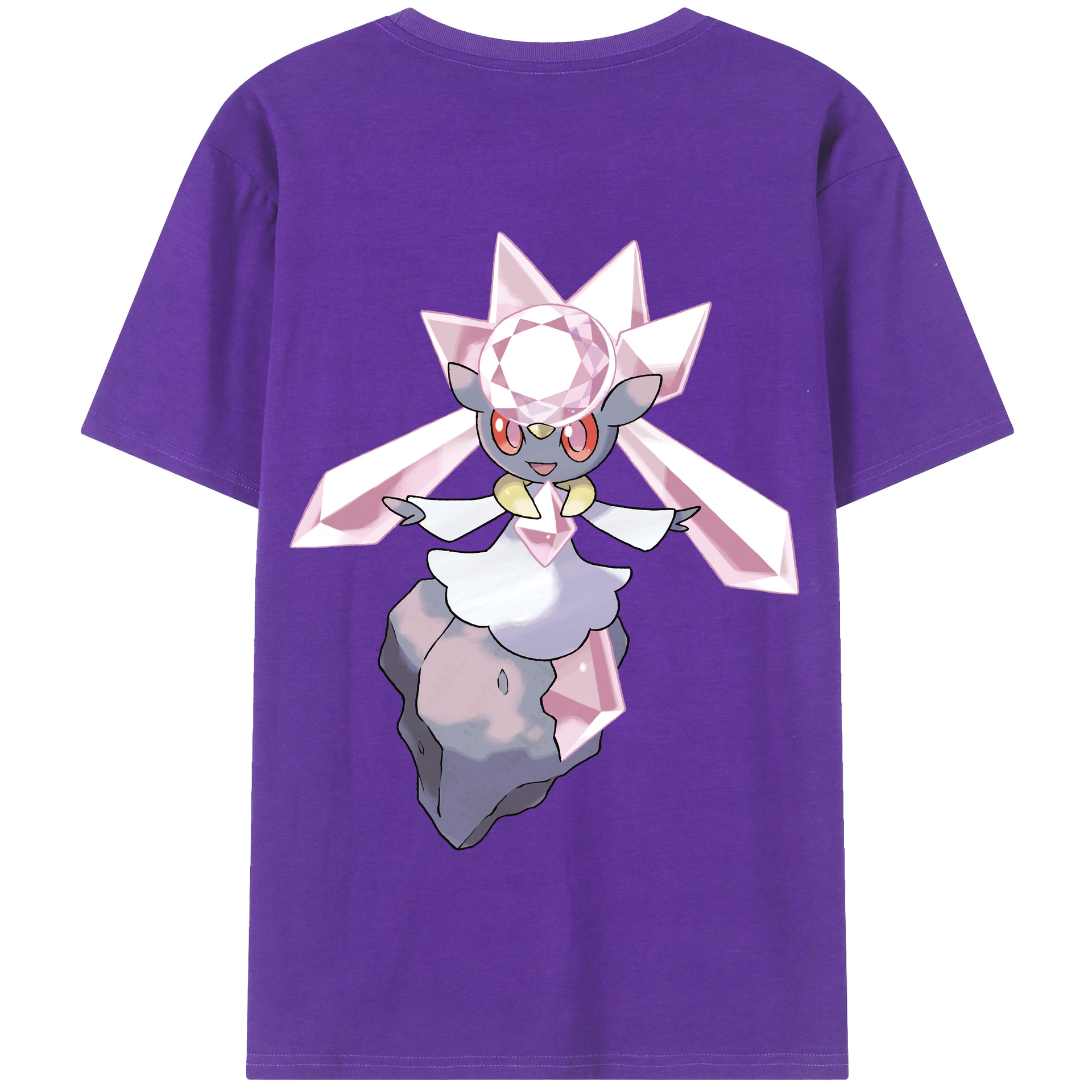（画像用） ポケットモンスター Pokémon 綿100％半袖Tシャツ（背面プリント）