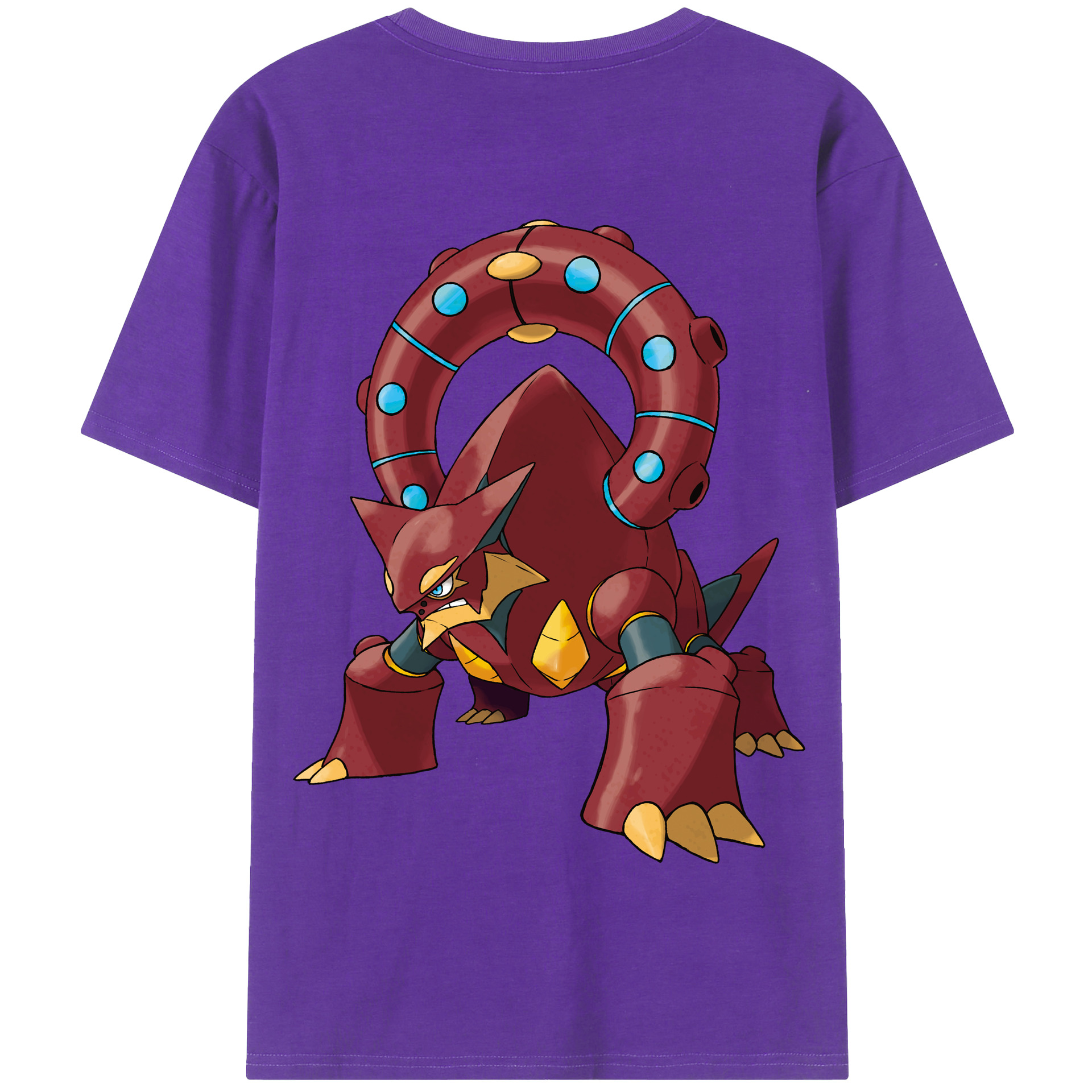 （画像用） ポケットモンスター Pokémon 綿100％半袖Tシャツ（背面プリント）