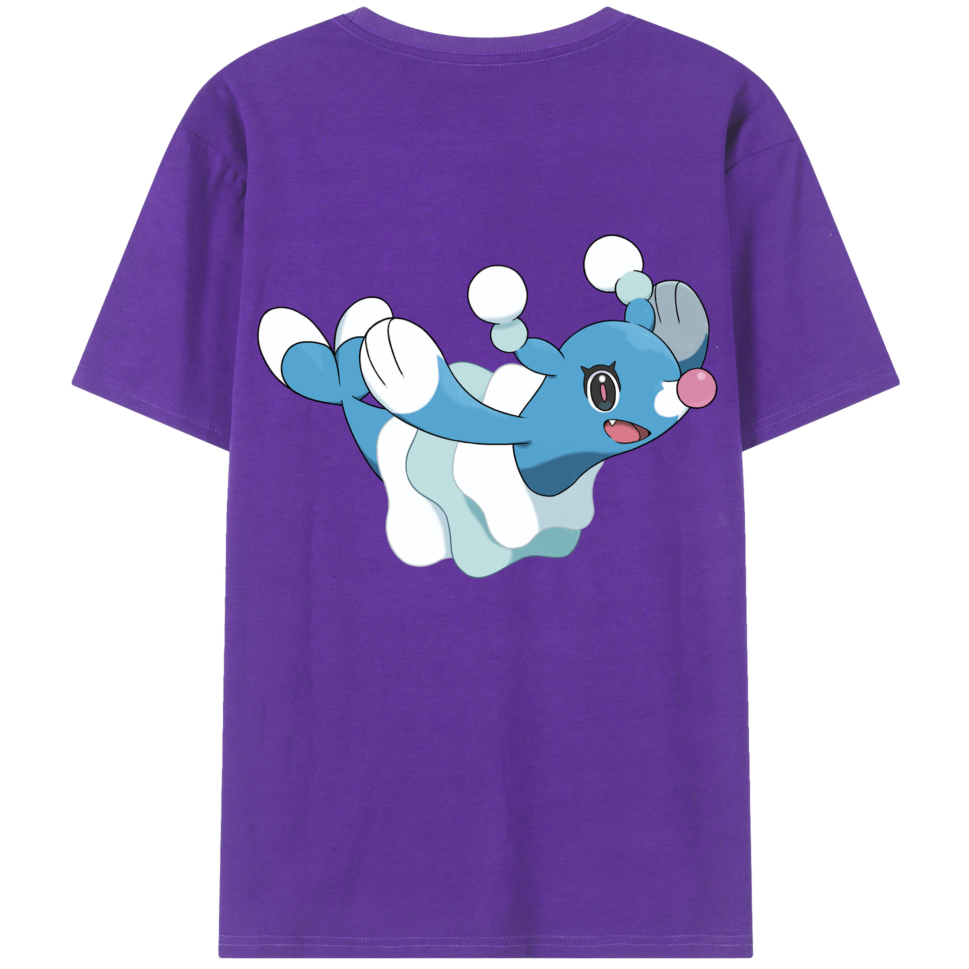 （画像用） ポケットモンスター Pokémon 綿100％半袖Tシャツ（背面プリント）