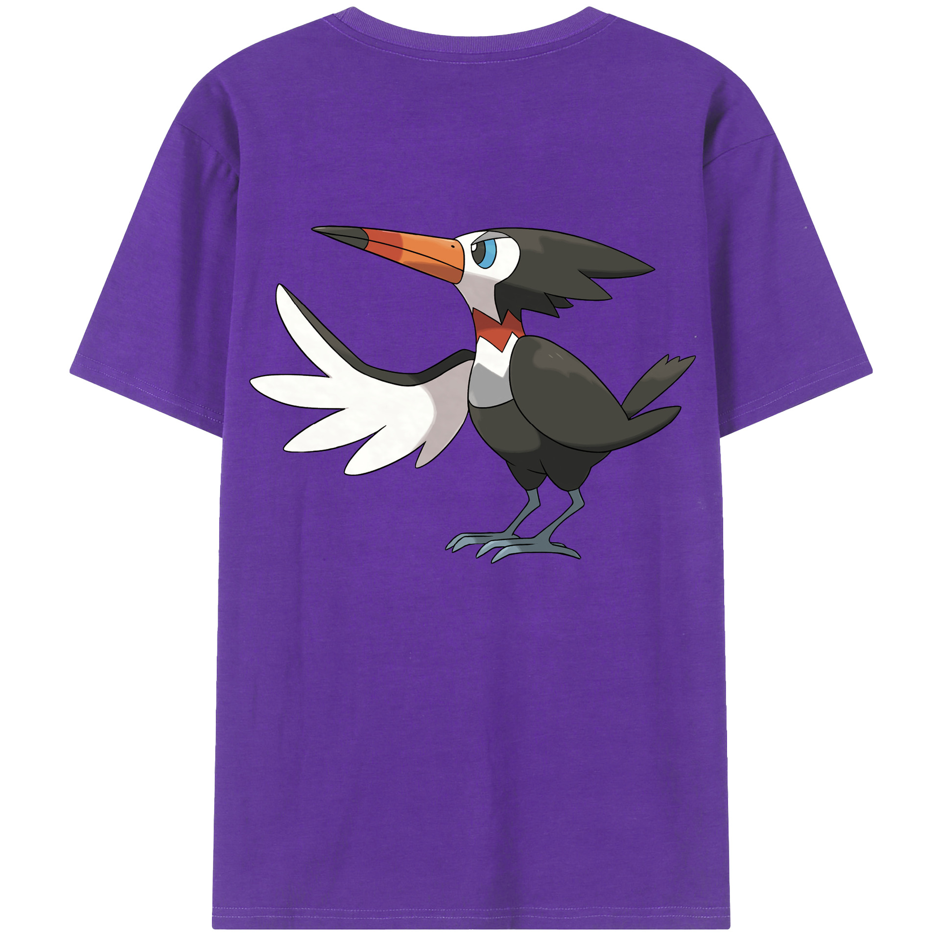 （画像用） ポケットモンスター Pokémon 綿100％半袖Tシャツ（背面プリント）