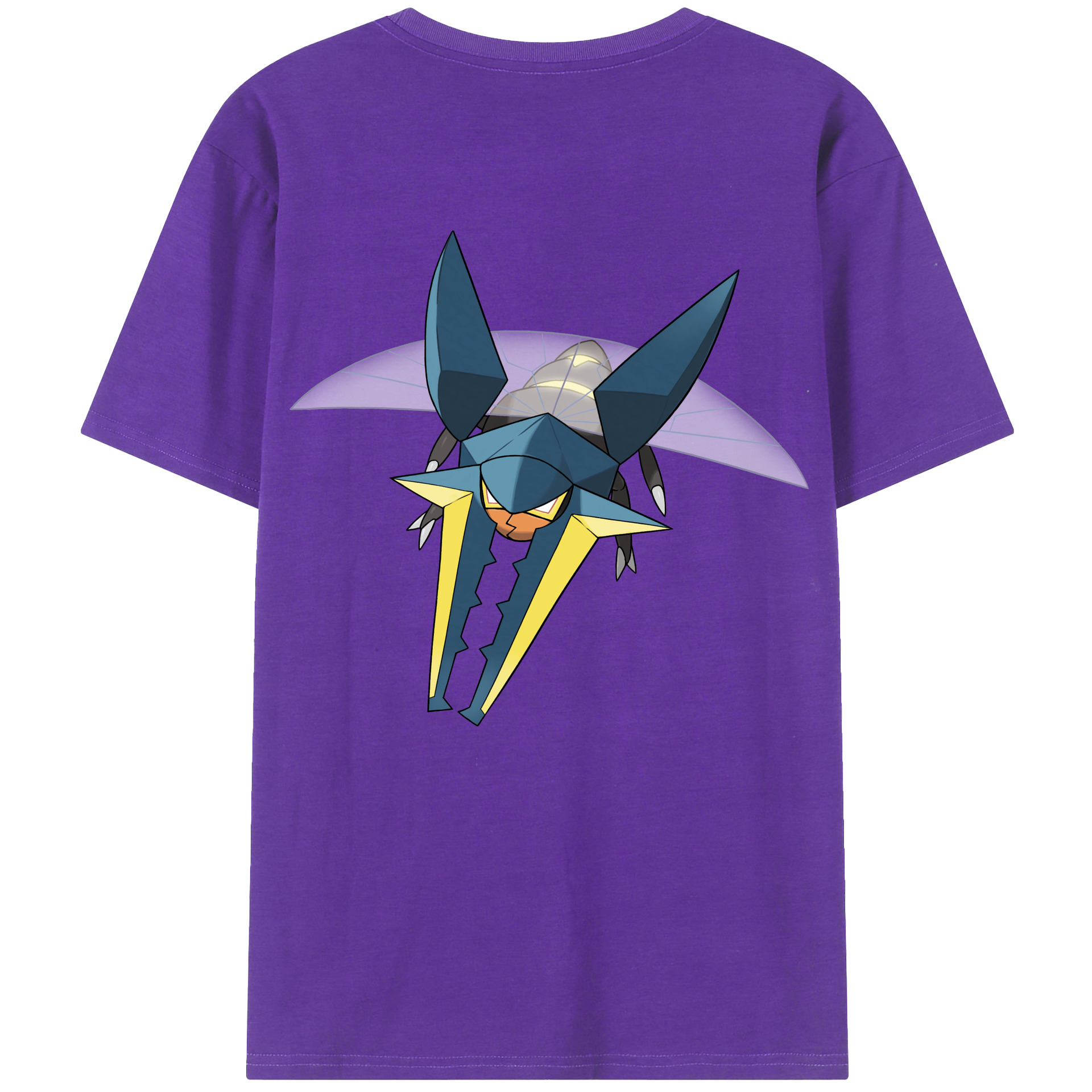 （画像用） ポケットモンスター Pokémon 綿100％半袖Tシャツ（背面プリント）