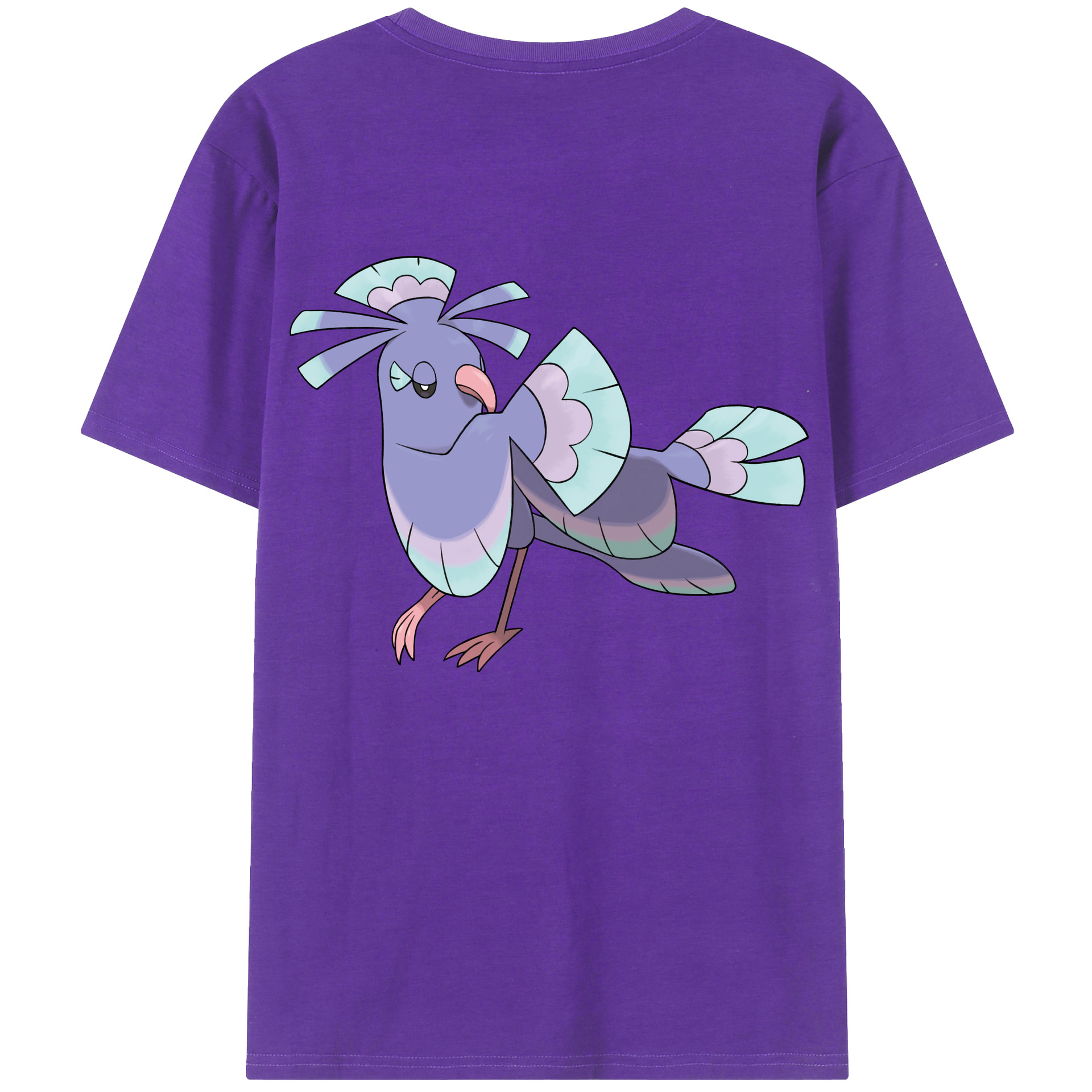 （画像用） ポケットモンスター Pokémon 綿100％半袖Tシャツ（背面プリント）
