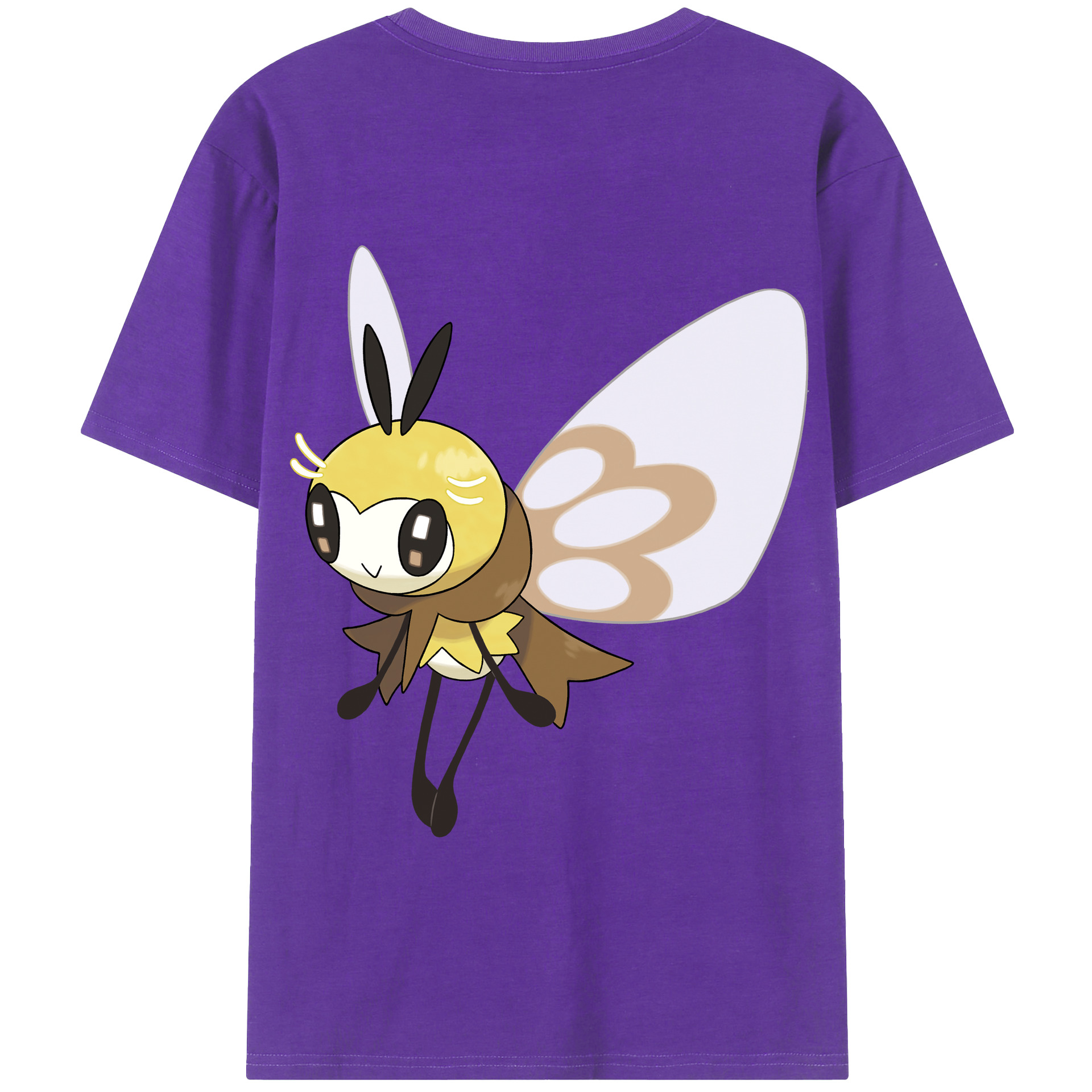 （画像用） ポケットモンスター Pokémon 綿100％半袖Tシャツ（背面プリント）