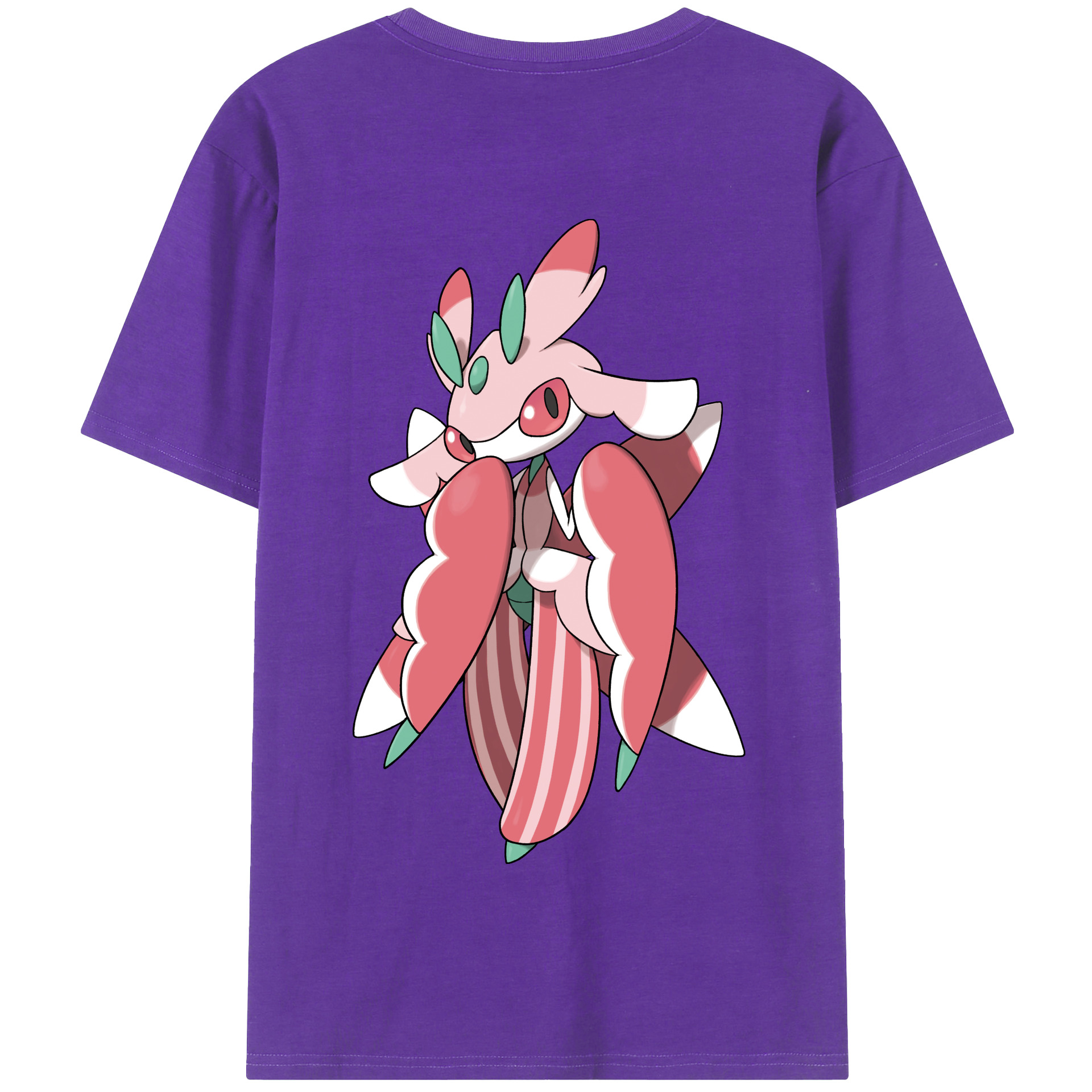 （画像用） ポケットモンスター Pokémon 綿100％半袖Tシャツ（背面プリント）