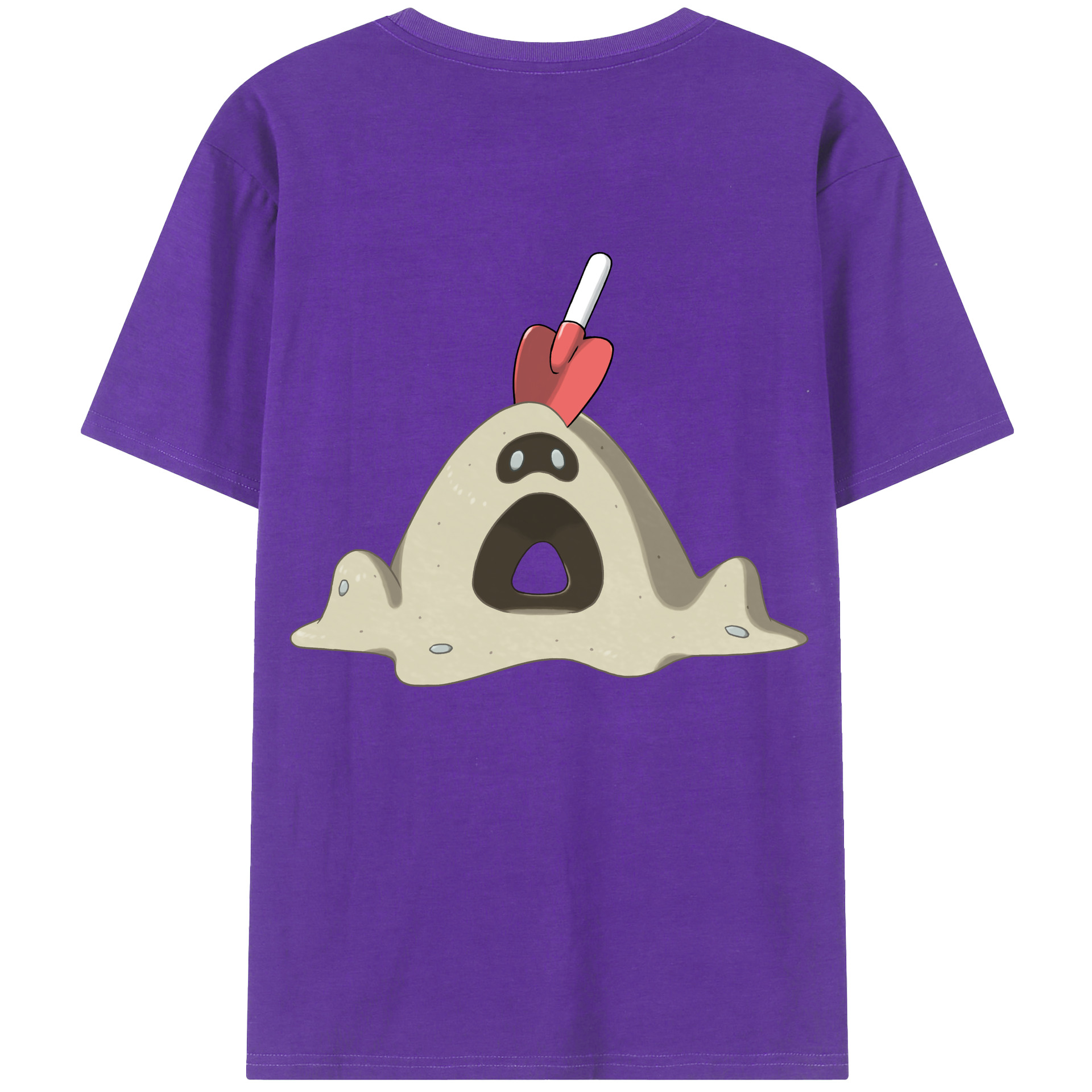 （画像用） ポケットモンスター Pokémon 綿100％半袖Tシャツ（背面プリント）