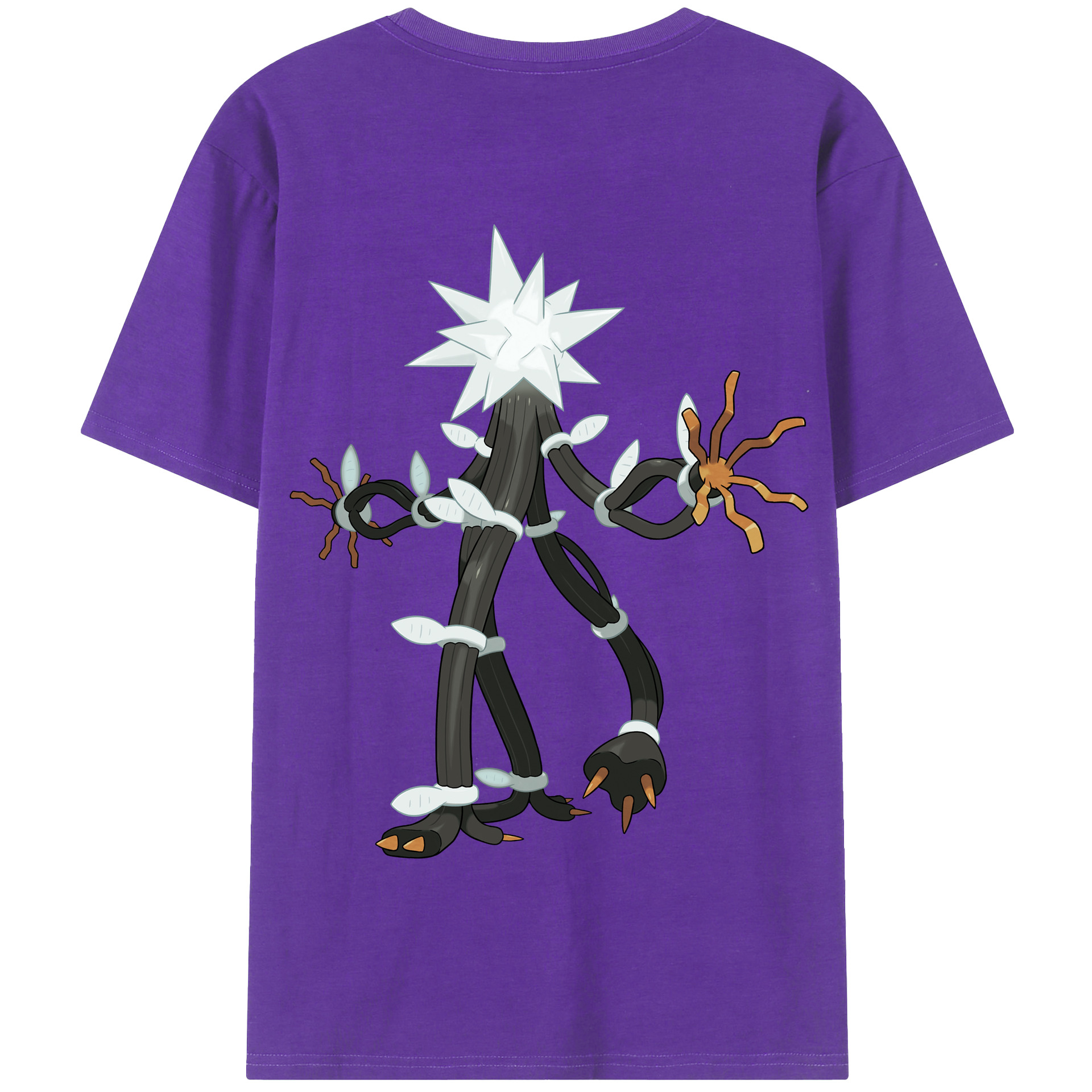 （画像用） ポケットモンスター Pokémon 綿100％半袖Tシャツ（背面プリント）