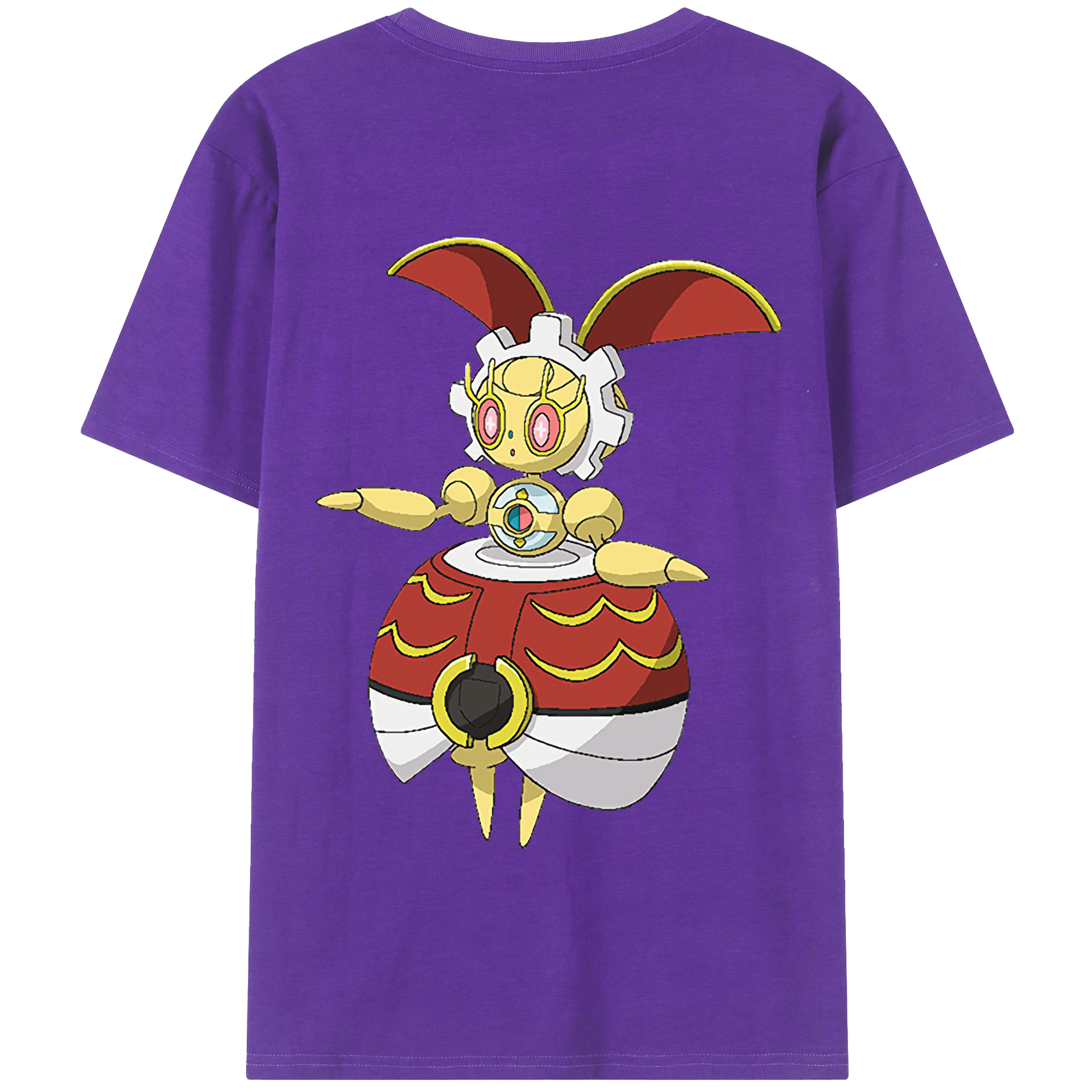 （画像用） ポケットモンスター Pokémon 綿100％半袖Tシャツ（背面プリント）
