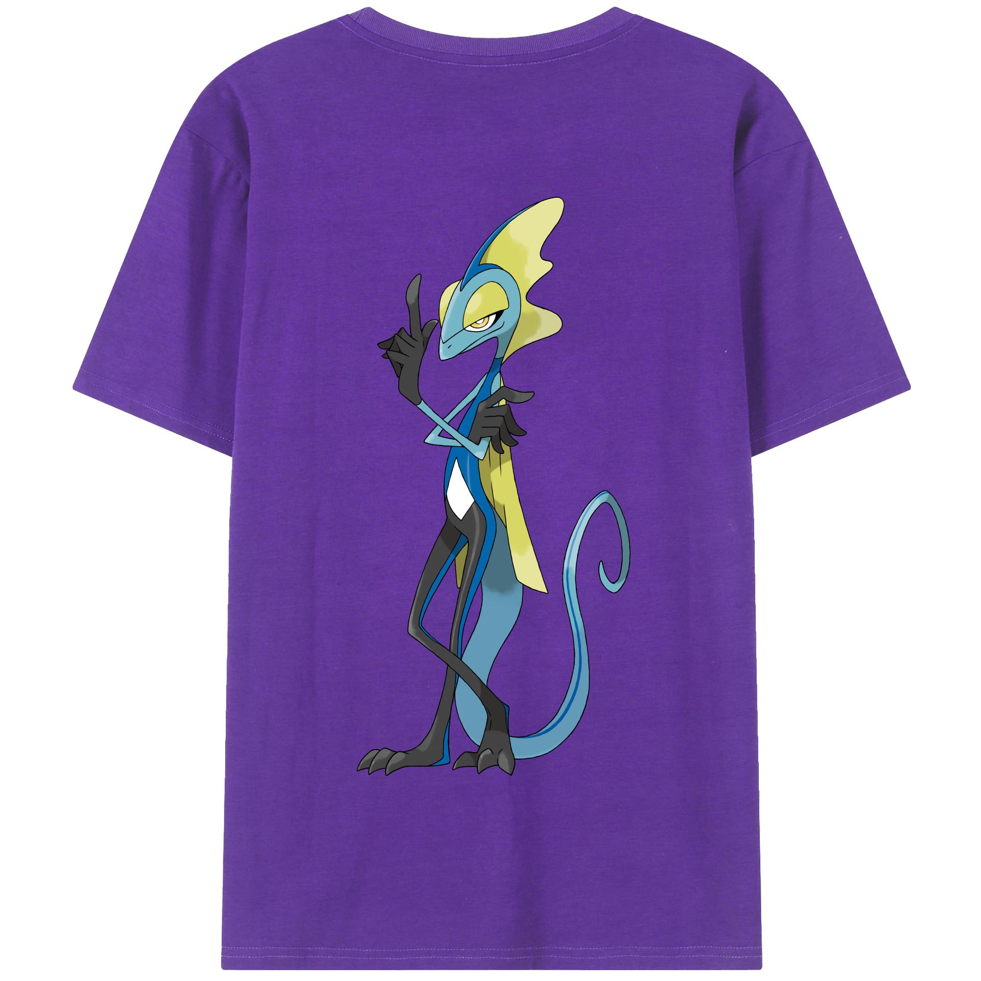 （画像用） ポケットモンスター Pokémon 綿100％半袖Tシャツ（背面プリント）