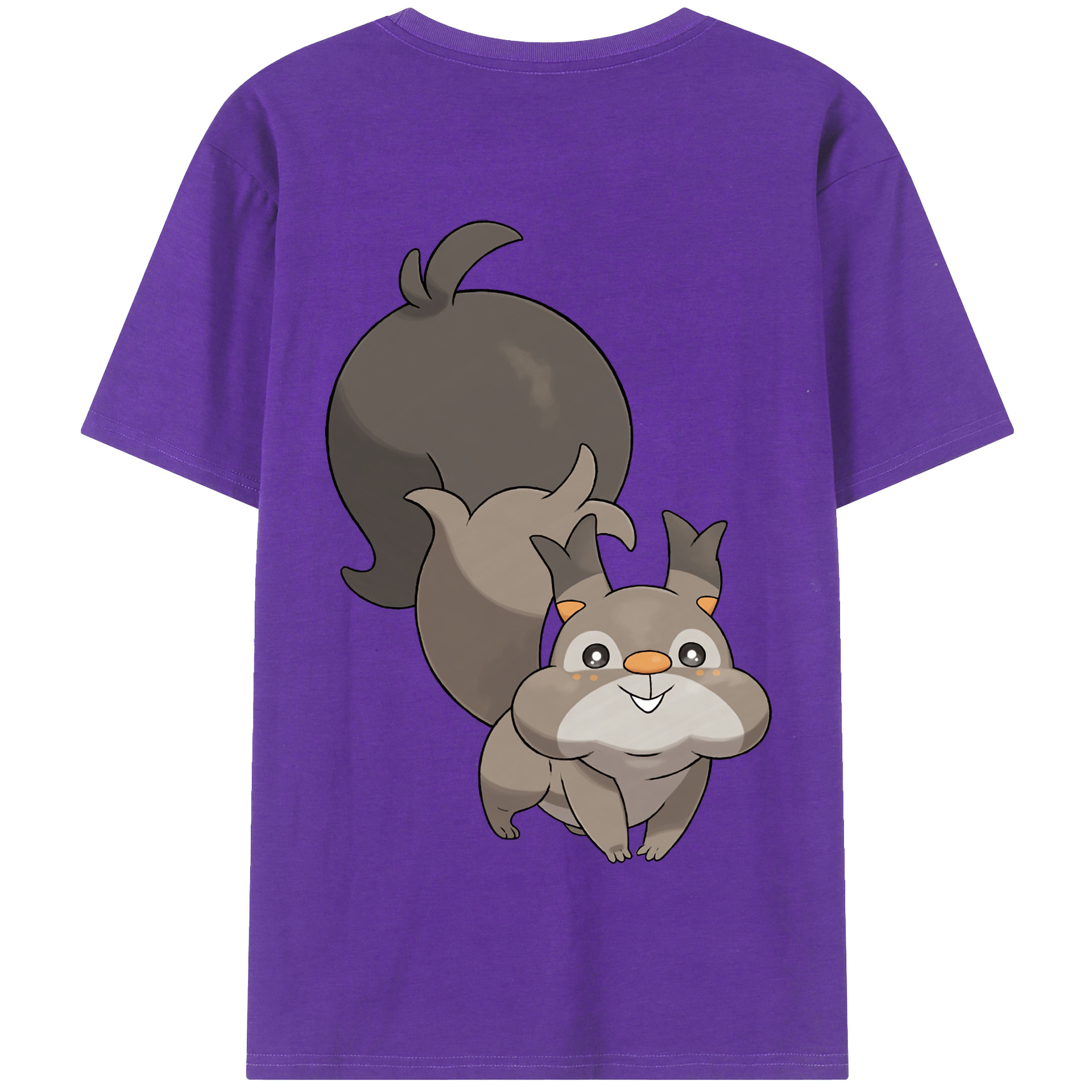 （画像用） ポケットモンスター Pokémon 綿100％半袖Tシャツ（背面プリント）