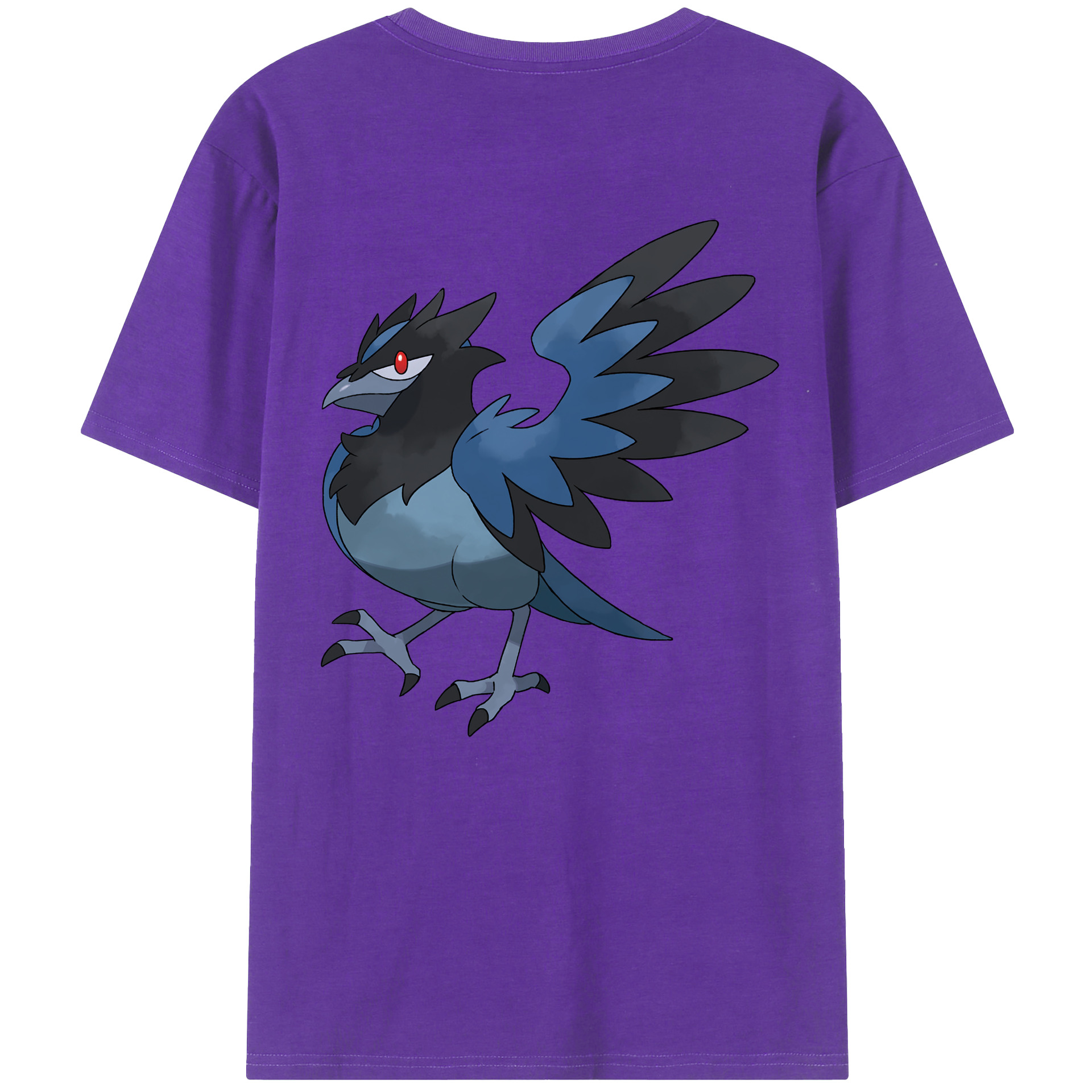 （画像用） ポケットモンスター Pokémon 綿100％半袖Tシャツ（背面プリント）
