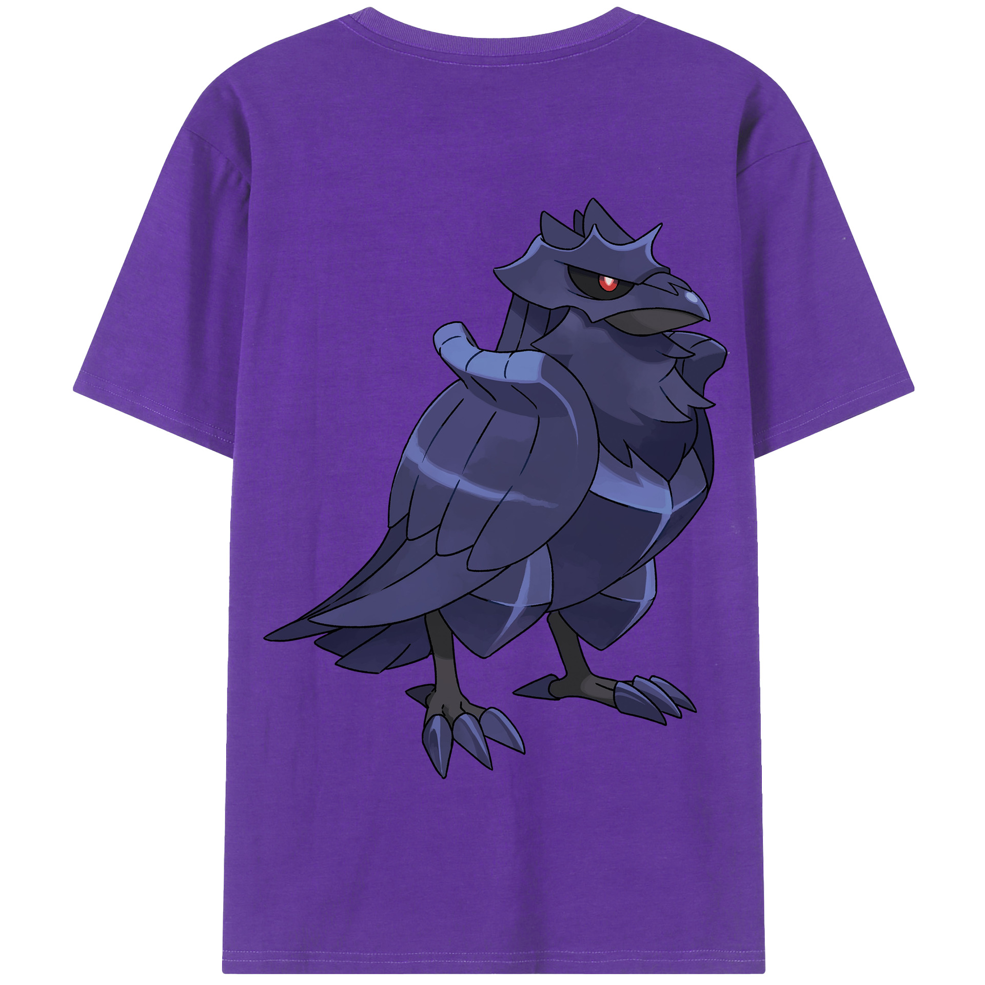 （画像用） ポケットモンスター Pokémon 綿100％半袖Tシャツ（背面プリント）
