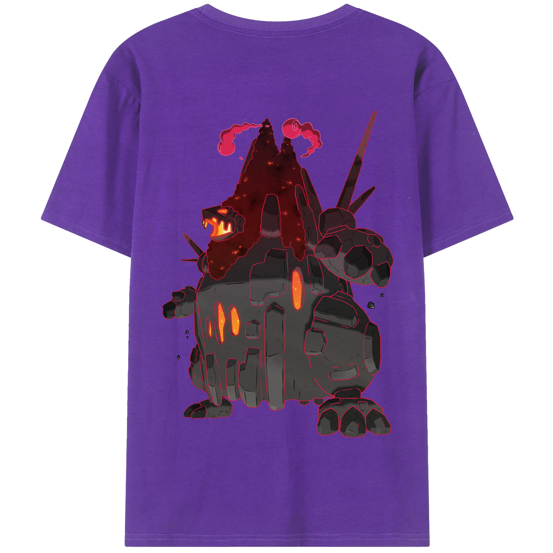 （画像用） ポケットモンスター Pokémon 綿100％半袖Tシャツ（背面プリント）
