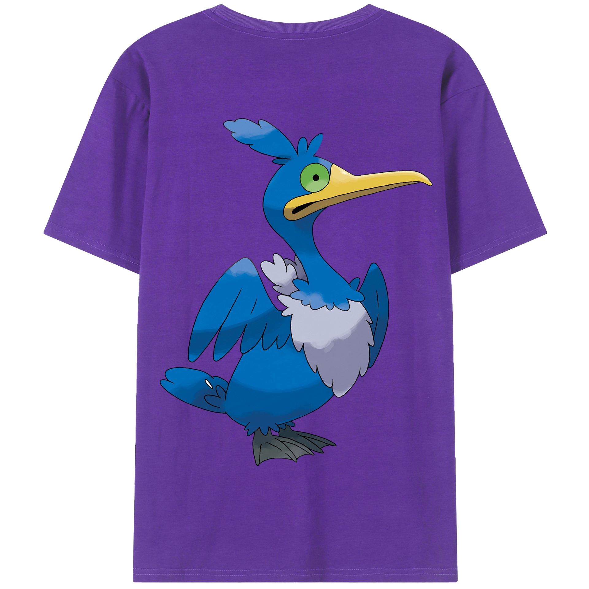 （画像用） ポケットモンスター Pokémon 綿100％半袖Tシャツ（背面プリント）