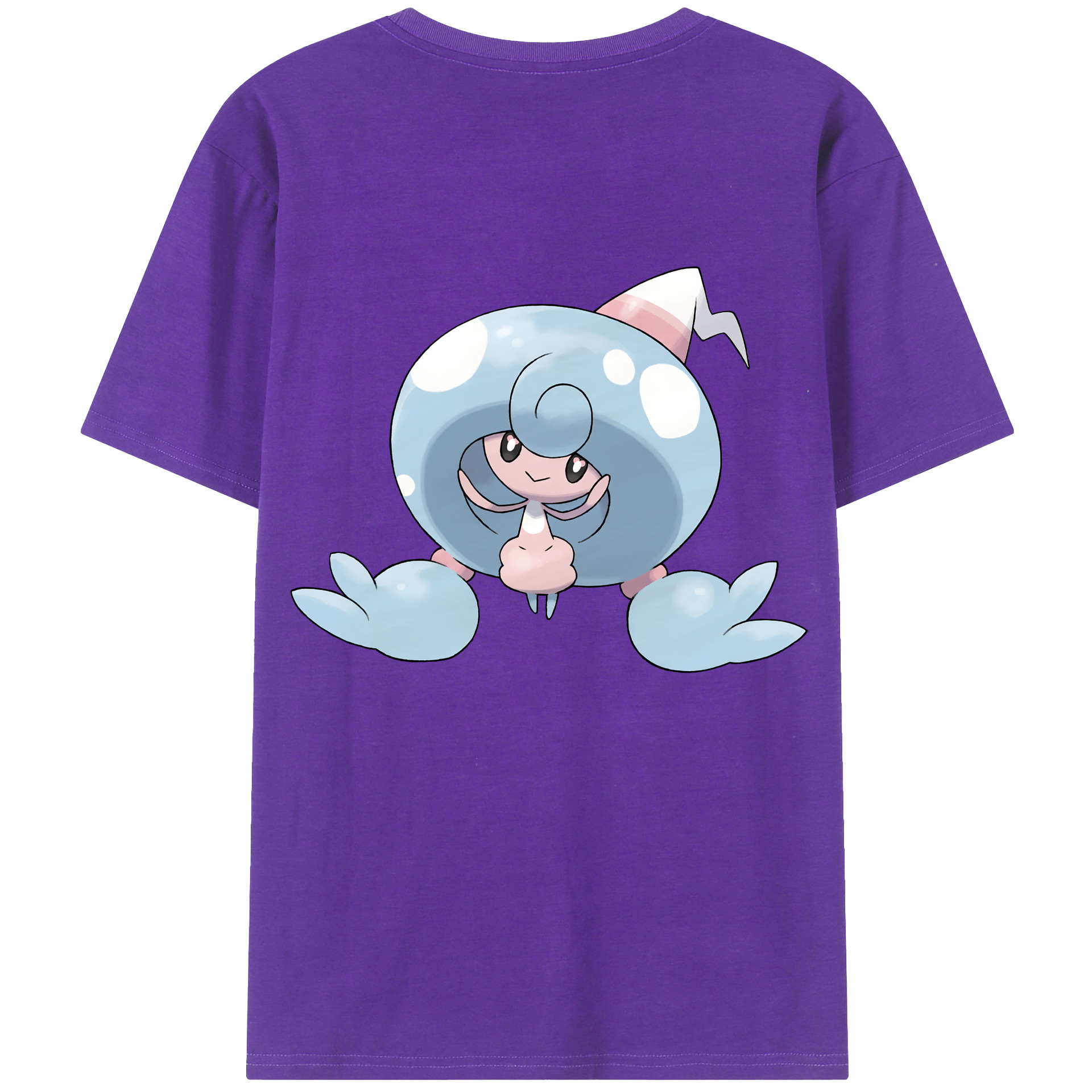 （画像用） ポケットモンスター Pokémon 綿100％半袖Tシャツ（背面プリント）