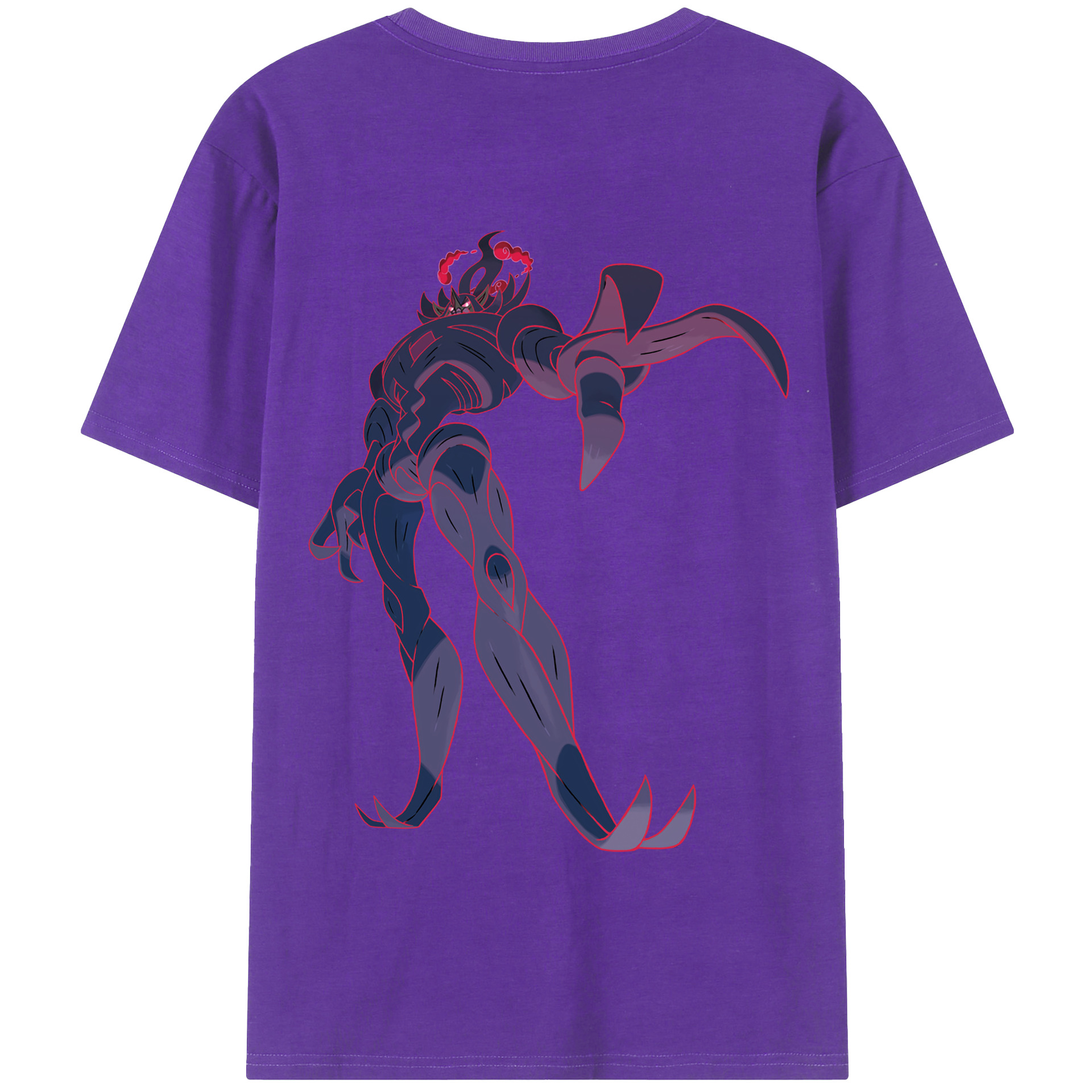 （画像用） ポケットモンスター Pokémon 綿100％半袖Tシャツ（背面プリント）