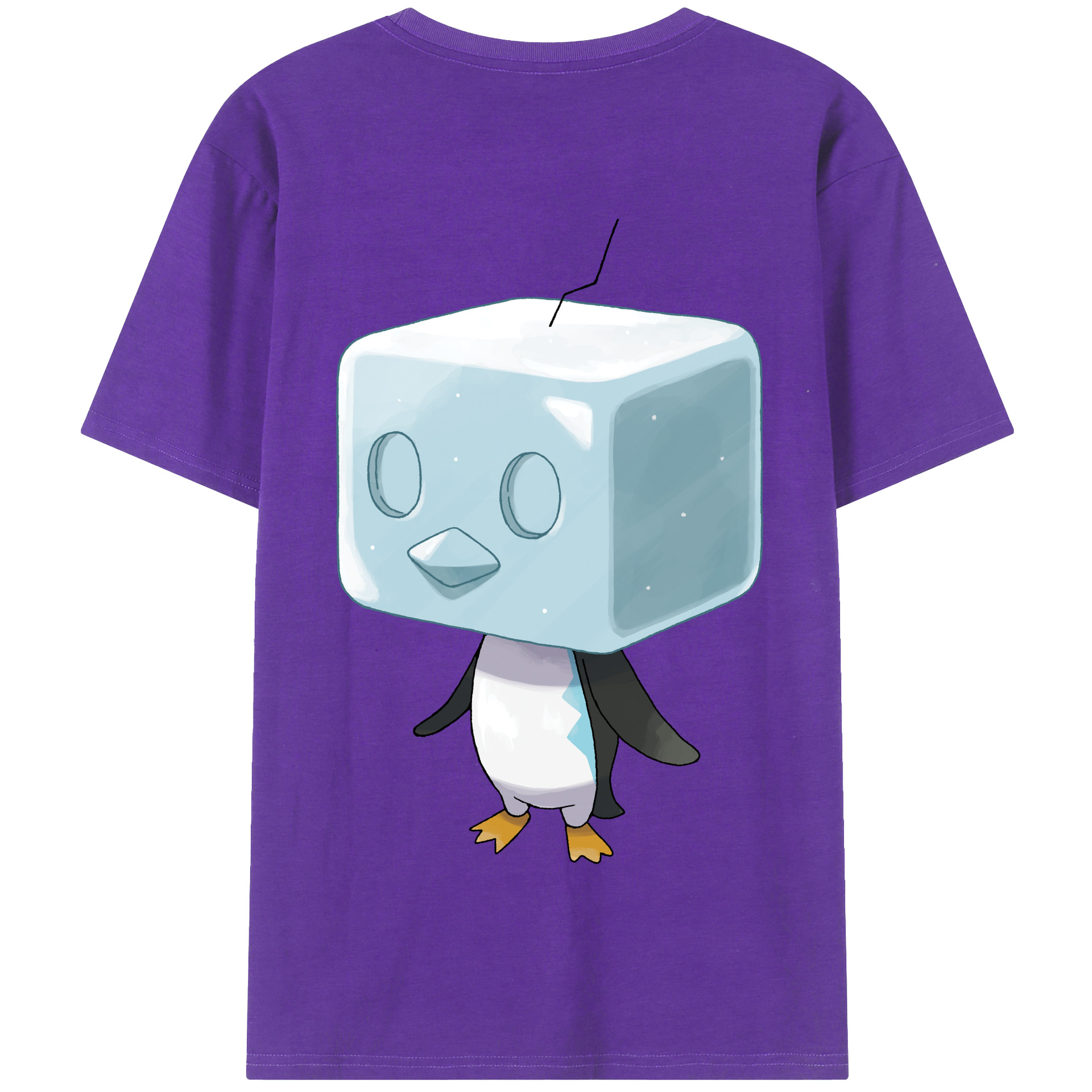 （画像用） ポケットモンスター Pokémon 綿100％半袖Tシャツ（背面プリント）