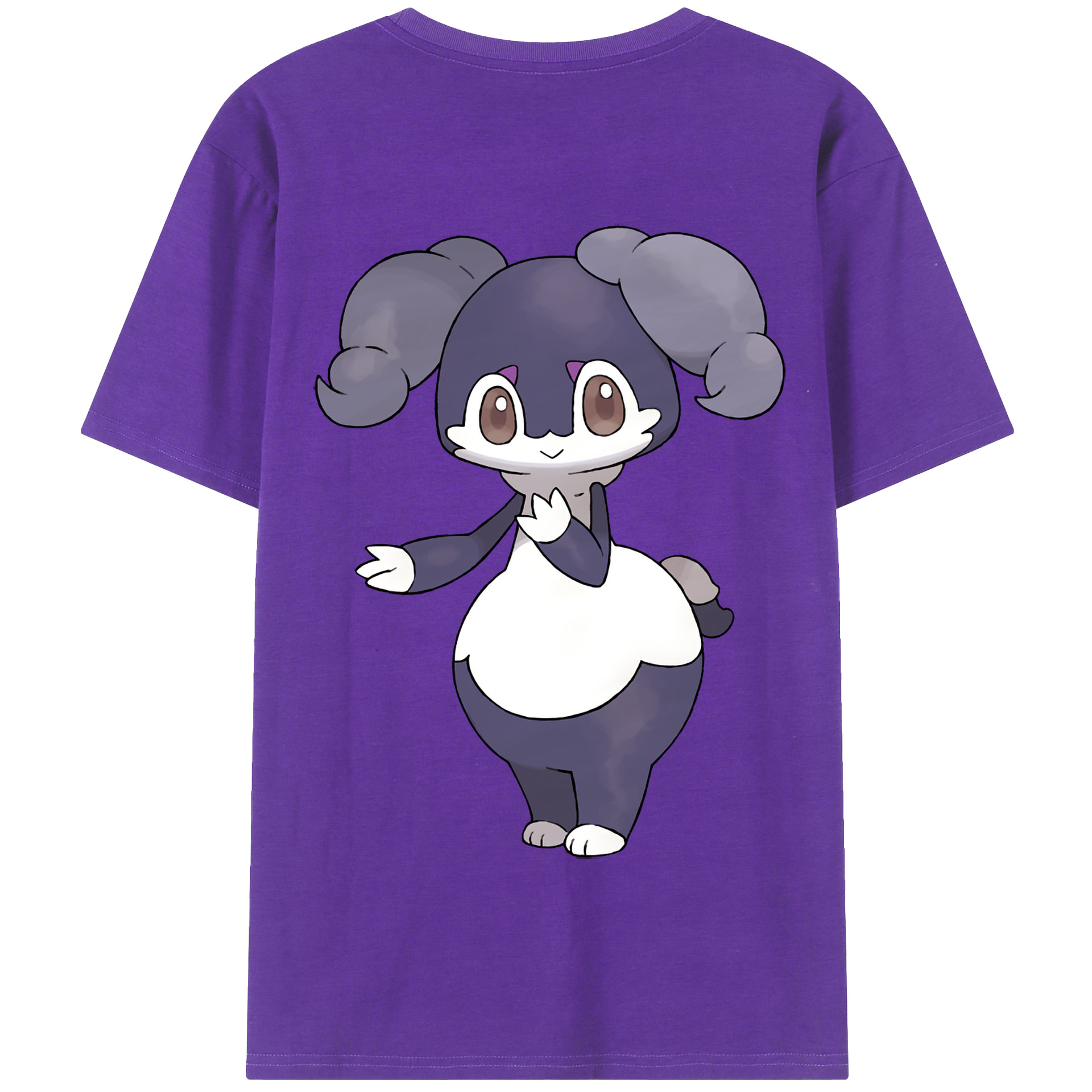 （画像用） ポケットモンスター Pokémon 綿100％半袖Tシャツ（背面プリント）