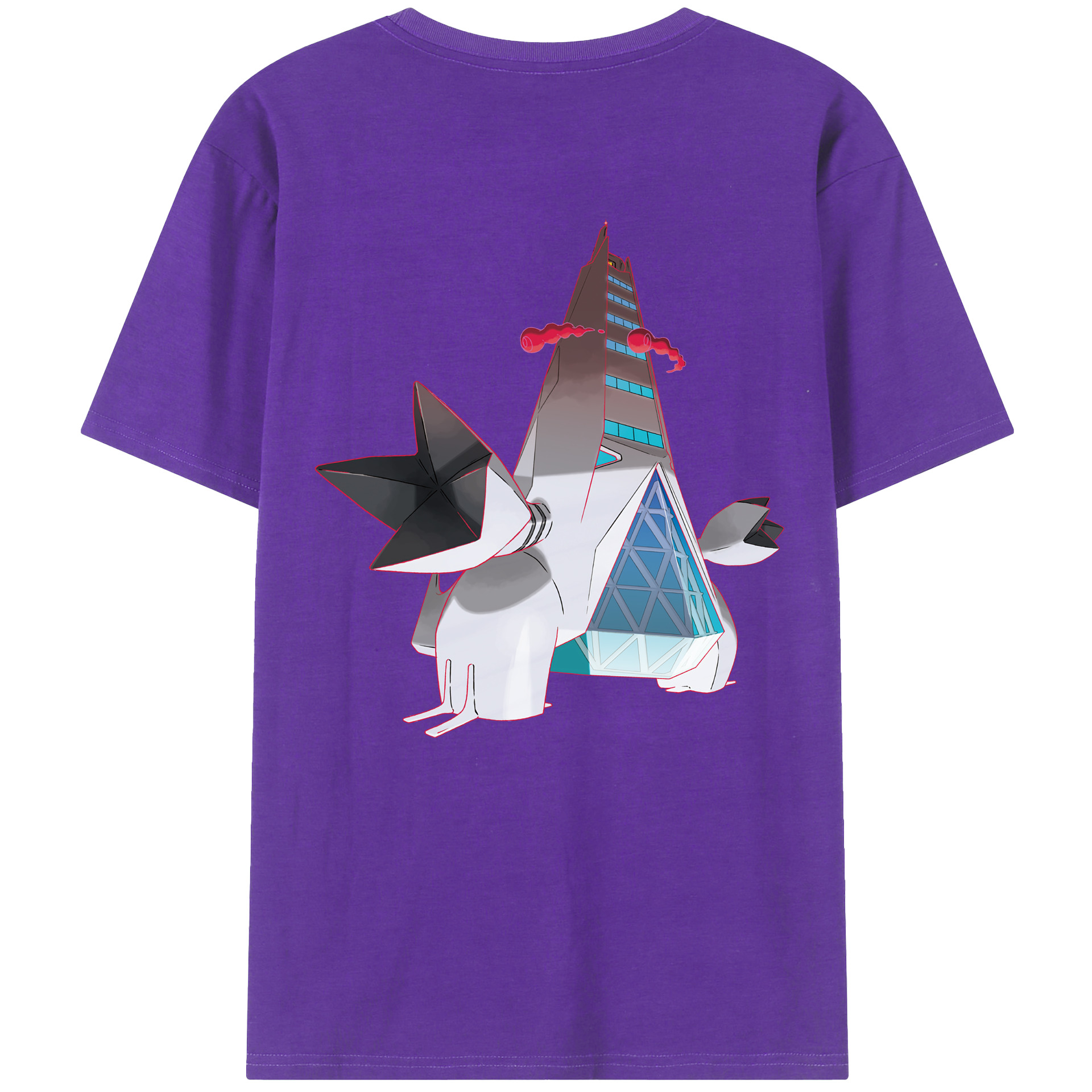 （画像用） ポケットモンスター Pokémon 綿100％半袖Tシャツ（背面プリント）