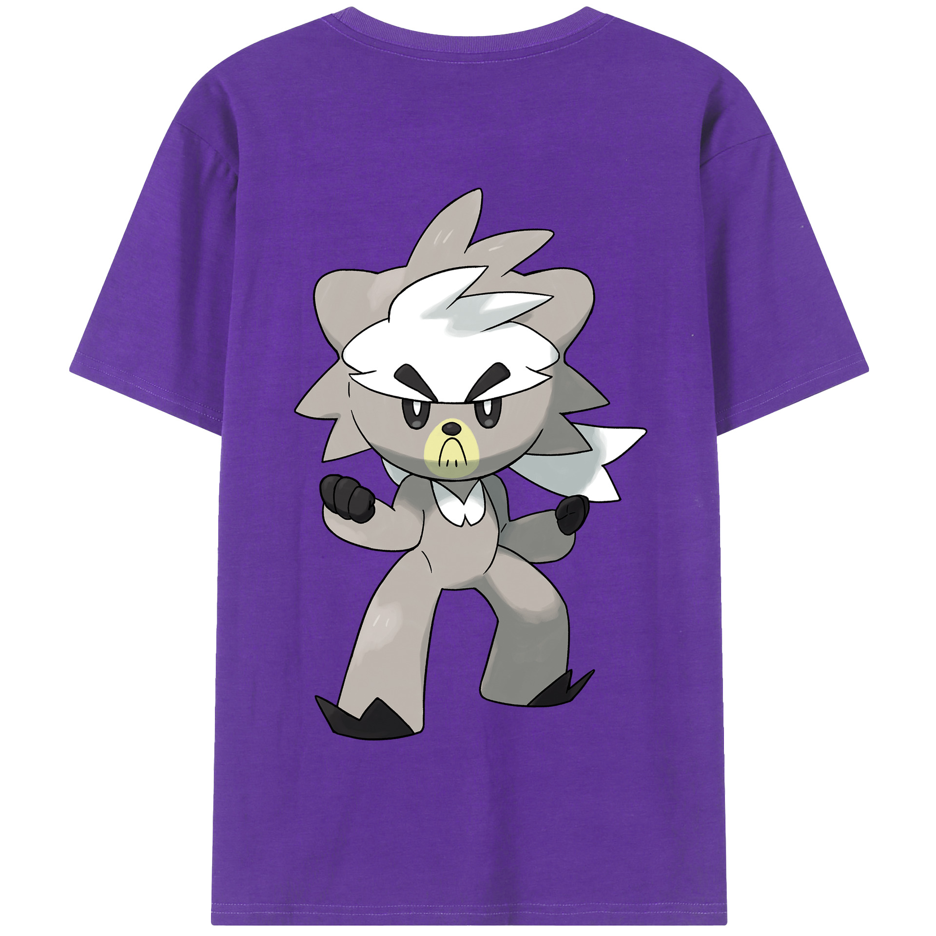 （画像用） ポケットモンスター Pokémon 綿100％半袖Tシャツ（背面プリント）