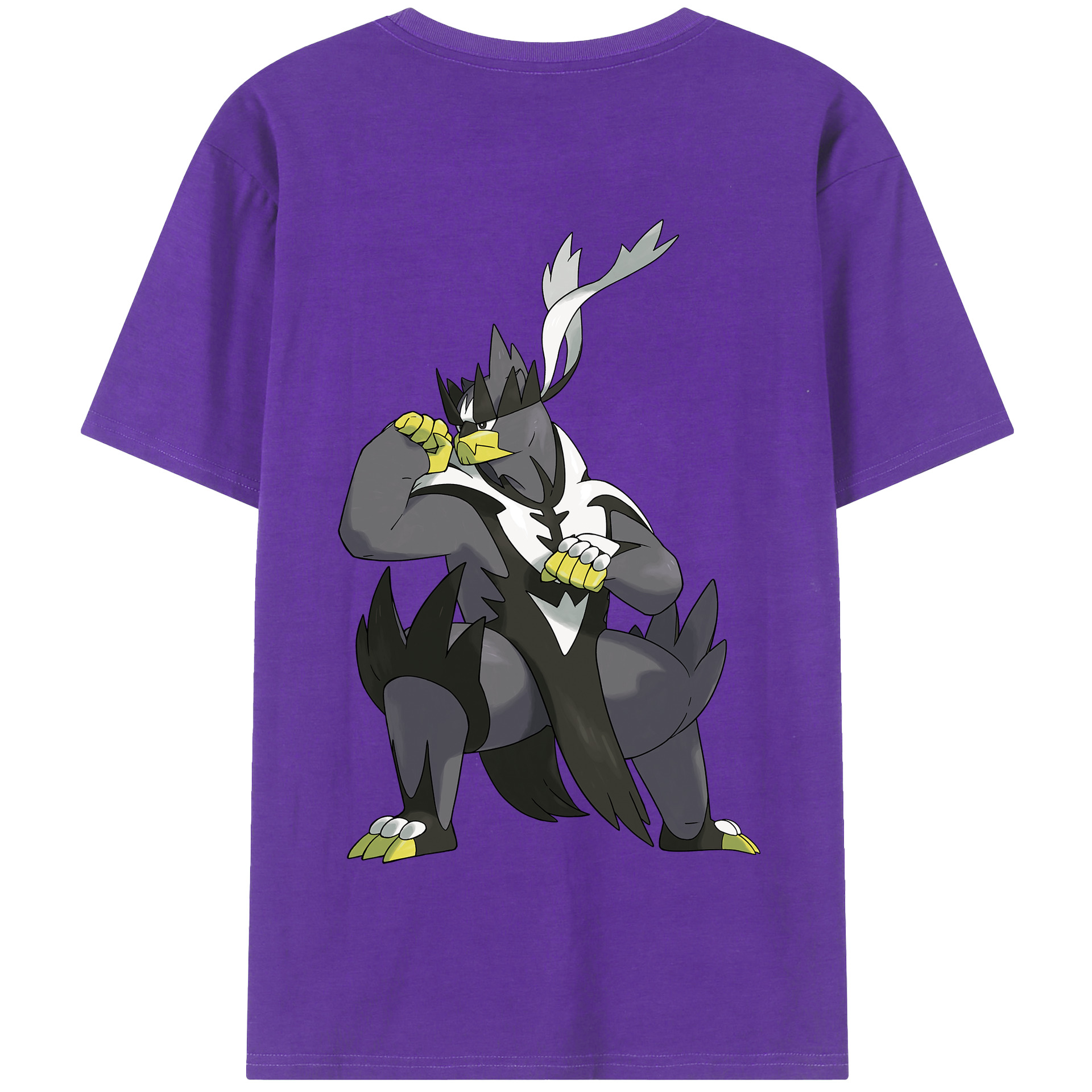 （画像用） ポケットモンスター Pokémon 綿100％半袖Tシャツ（背面プリント）