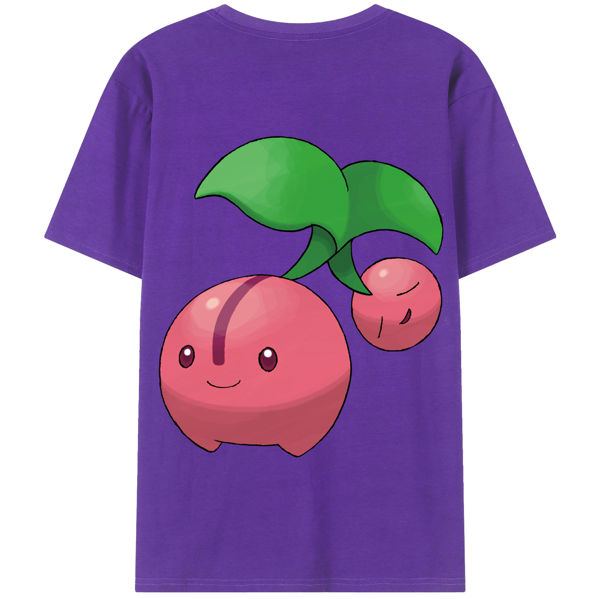 （画像用） ポケットモンスター Pokémon 綿100％半袖Tシャツ（背面プリント）