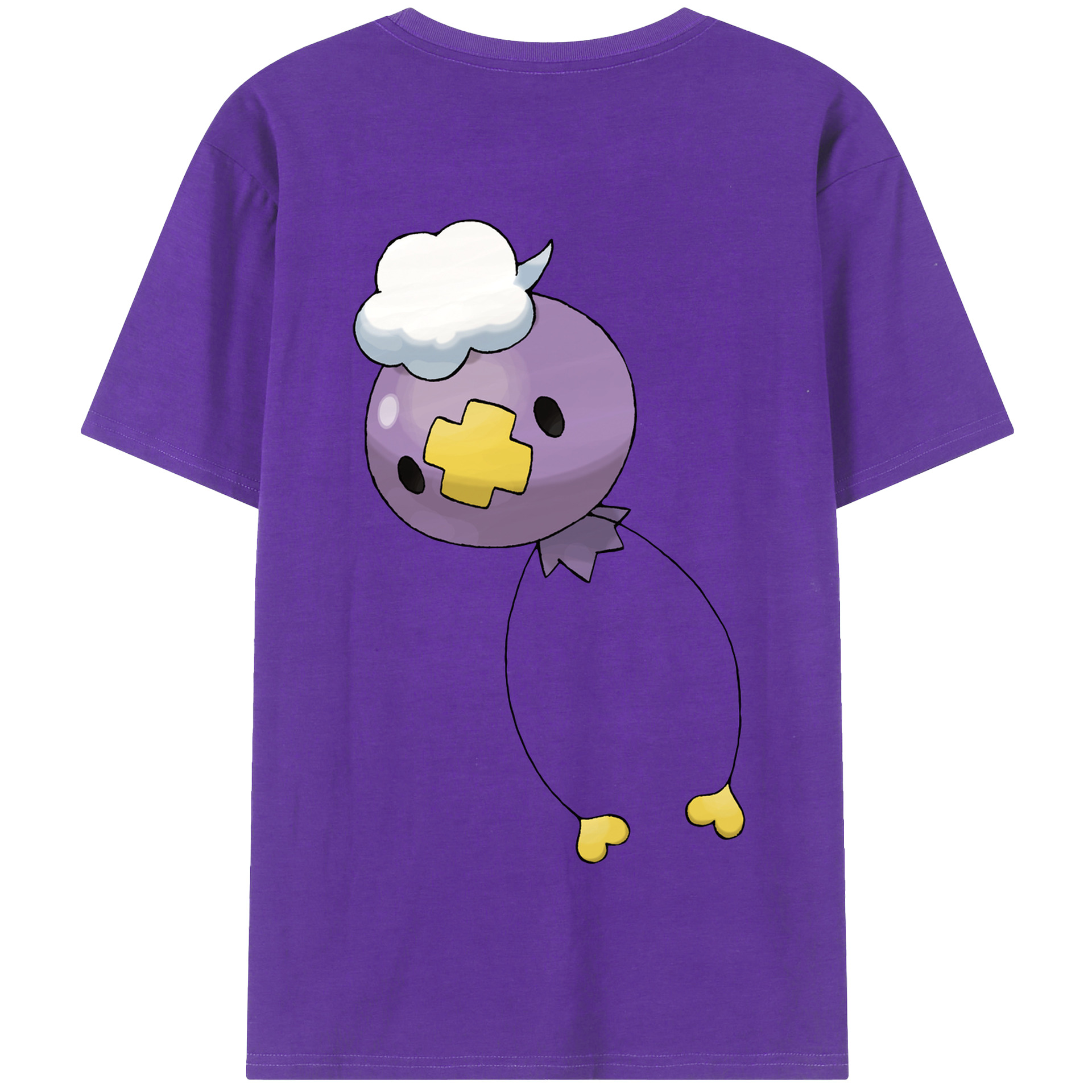 （画像用） ポケットモンスター Pokémon 綿100％半袖Tシャツ（背面プリント）