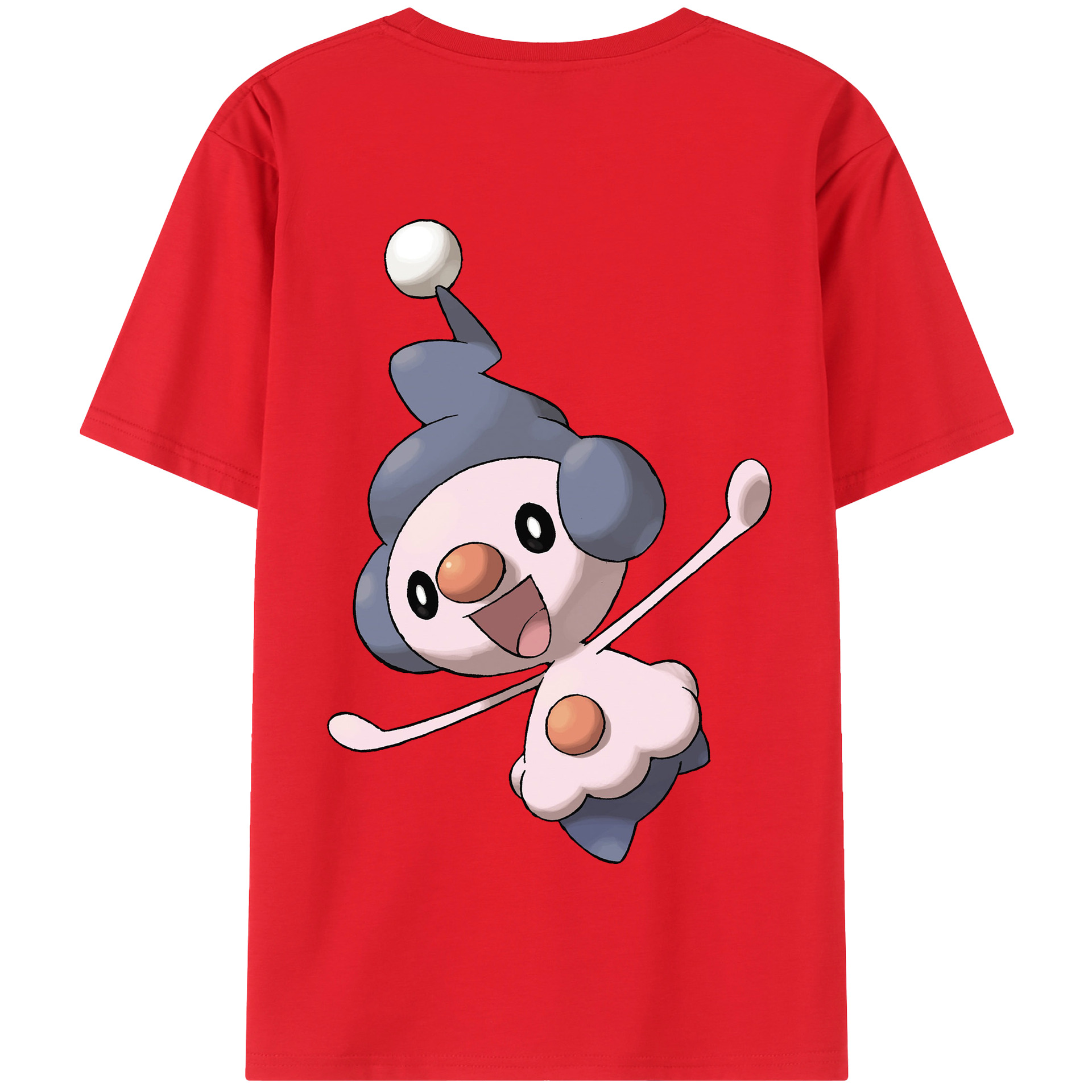（画像用） ポケットモンスター Pokémon 綿100％半袖Tシャツ（背面プリント）
