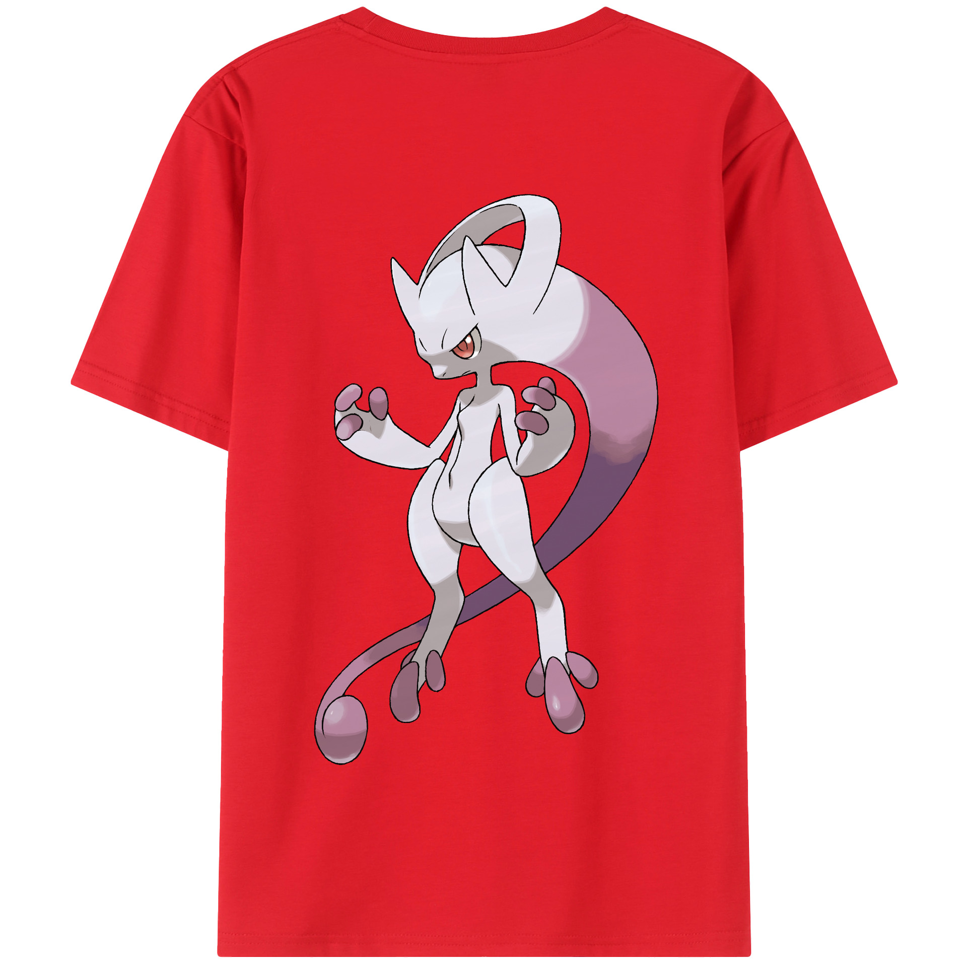 （画像用） ポケットモンスター Pokémon 綿100％半袖Tシャツ（背面プリント）
