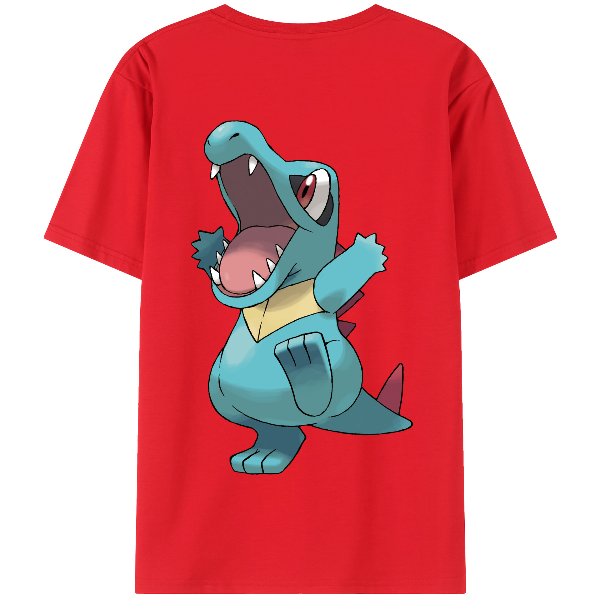 （画像用） ポケットモンスター Pokémon 綿100％半袖Tシャツ（背面プリント）