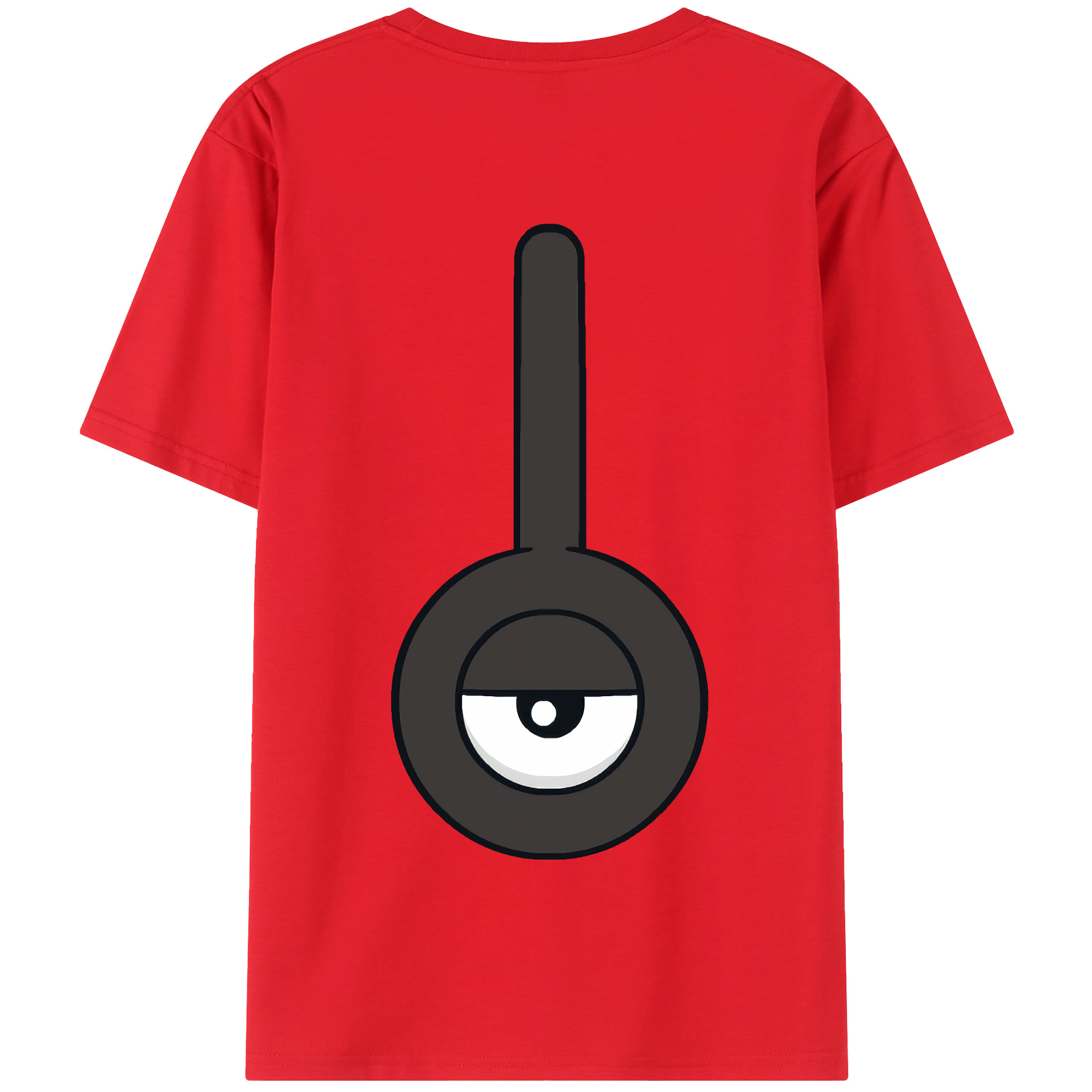 （画像用） ポケットモンスター Pokémon 綿100％半袖Tシャツ（背面プリント）