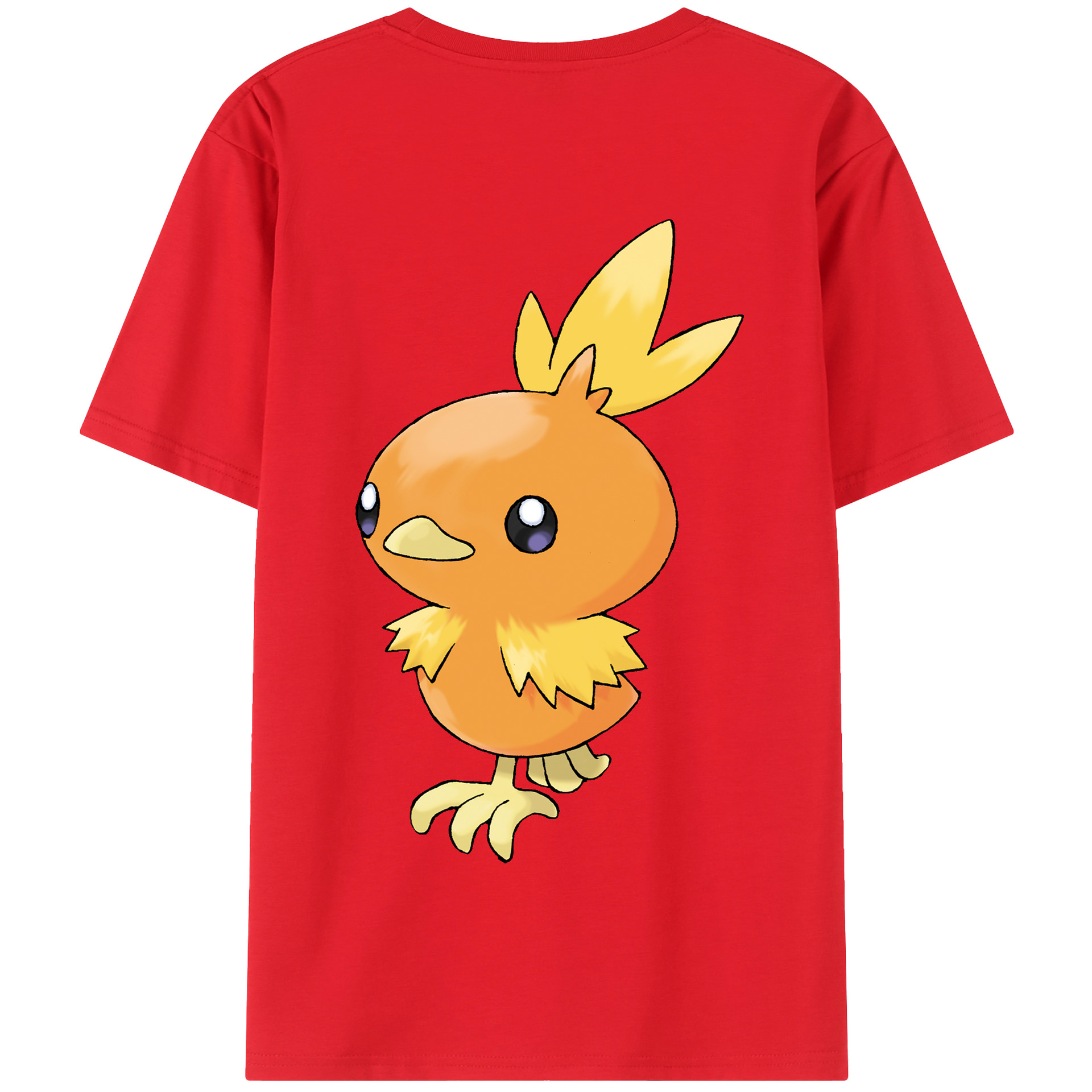（画像用） ポケットモンスター Pokémon 綿100％半袖Tシャツ（背面プリント）