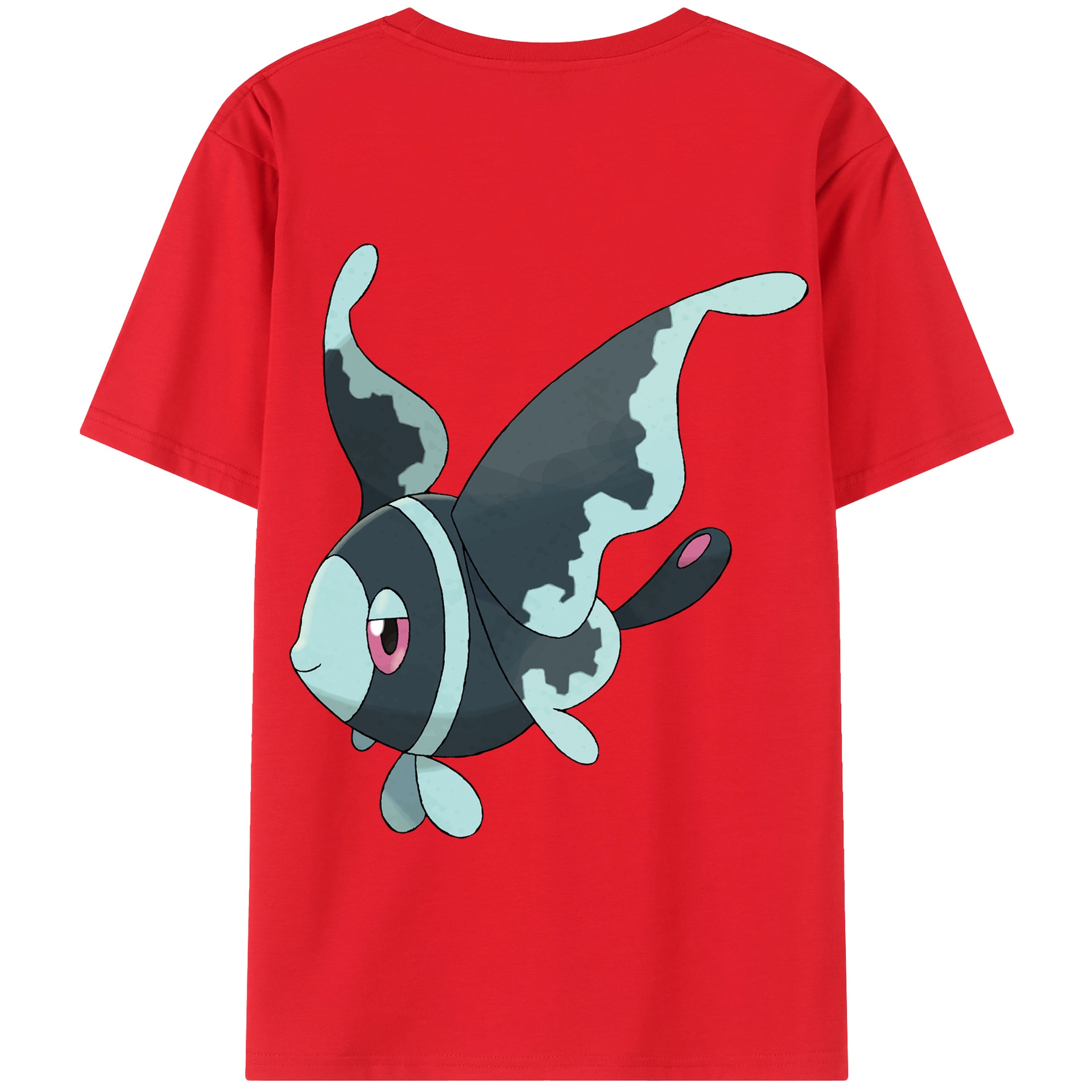 （画像用） ポケットモンスター Pokémon 綿100％半袖Tシャツ（背面プリント）