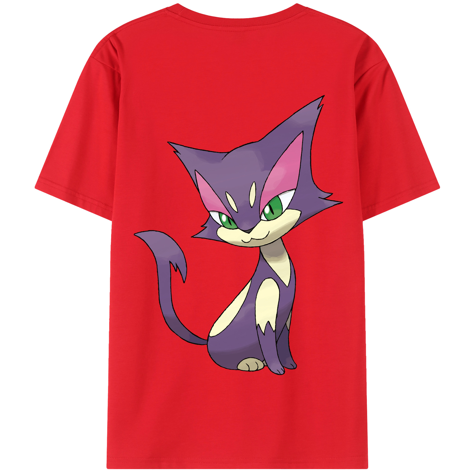 （画像用） ポケットモンスター Pokémon 綿100％半袖Tシャツ（背面プリント）