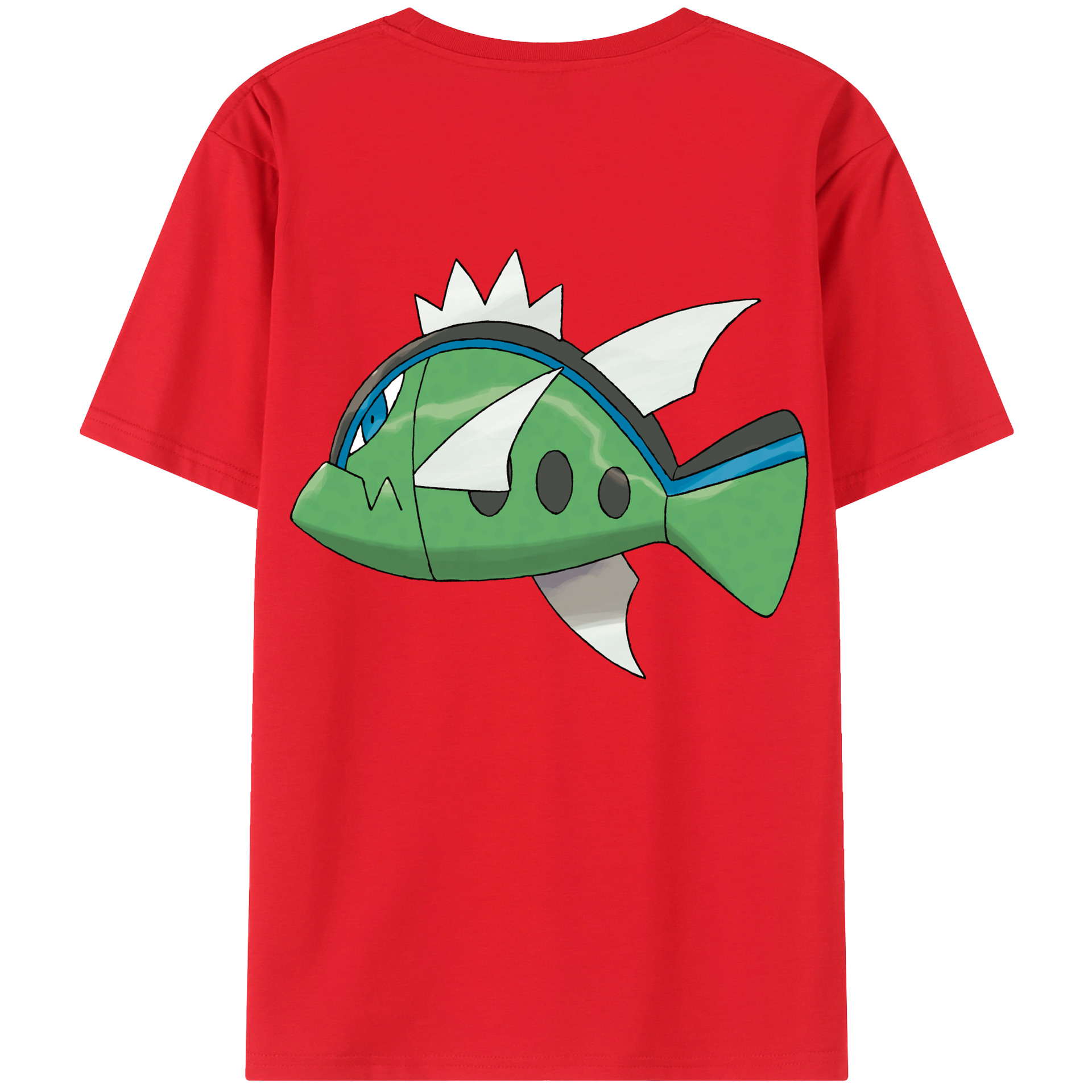 （画像用） ポケットモンスター Pokémon 綿100％半袖Tシャツ（背面プリント）