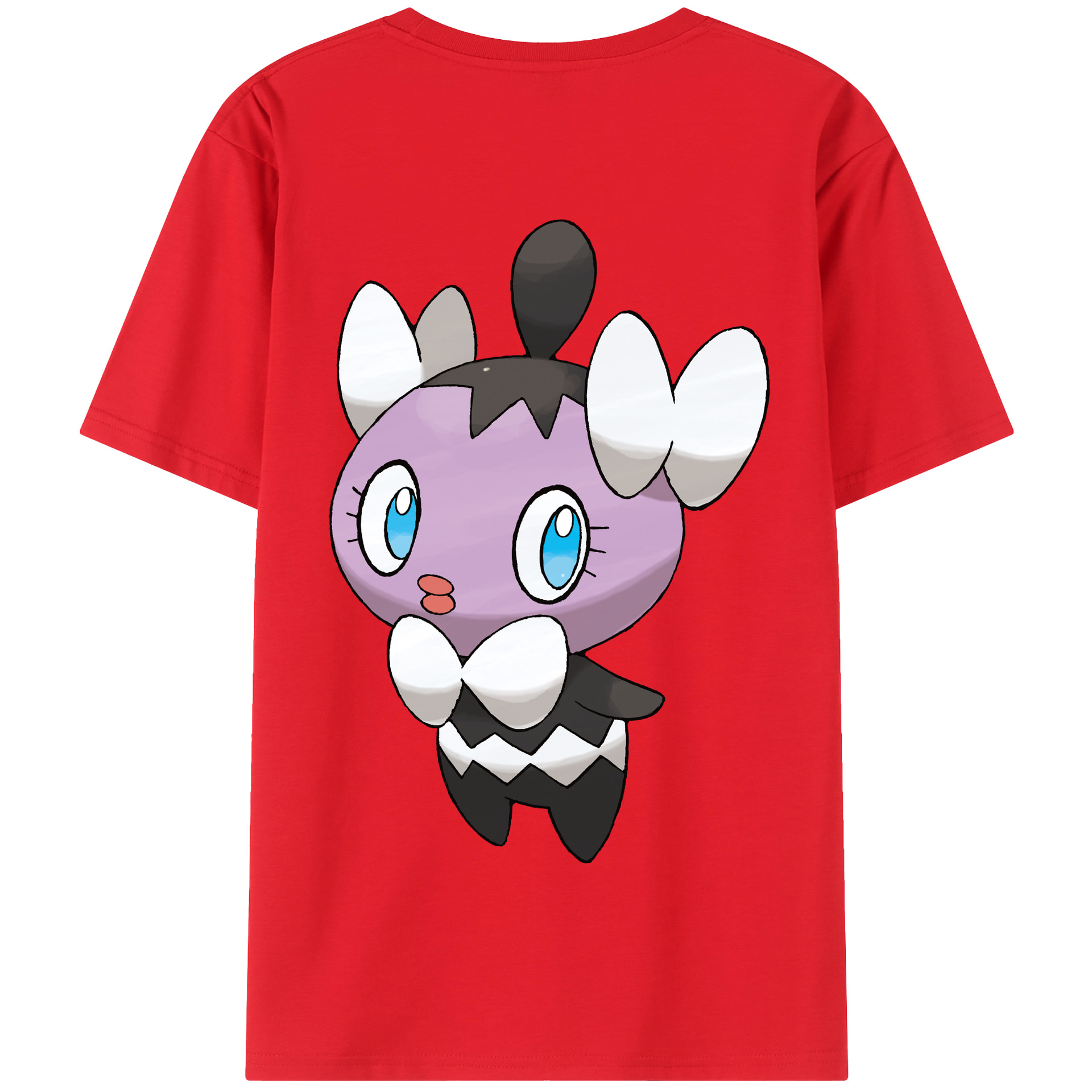 （画像用） ポケットモンスター Pokémon 綿100％半袖Tシャツ（背面プリント）