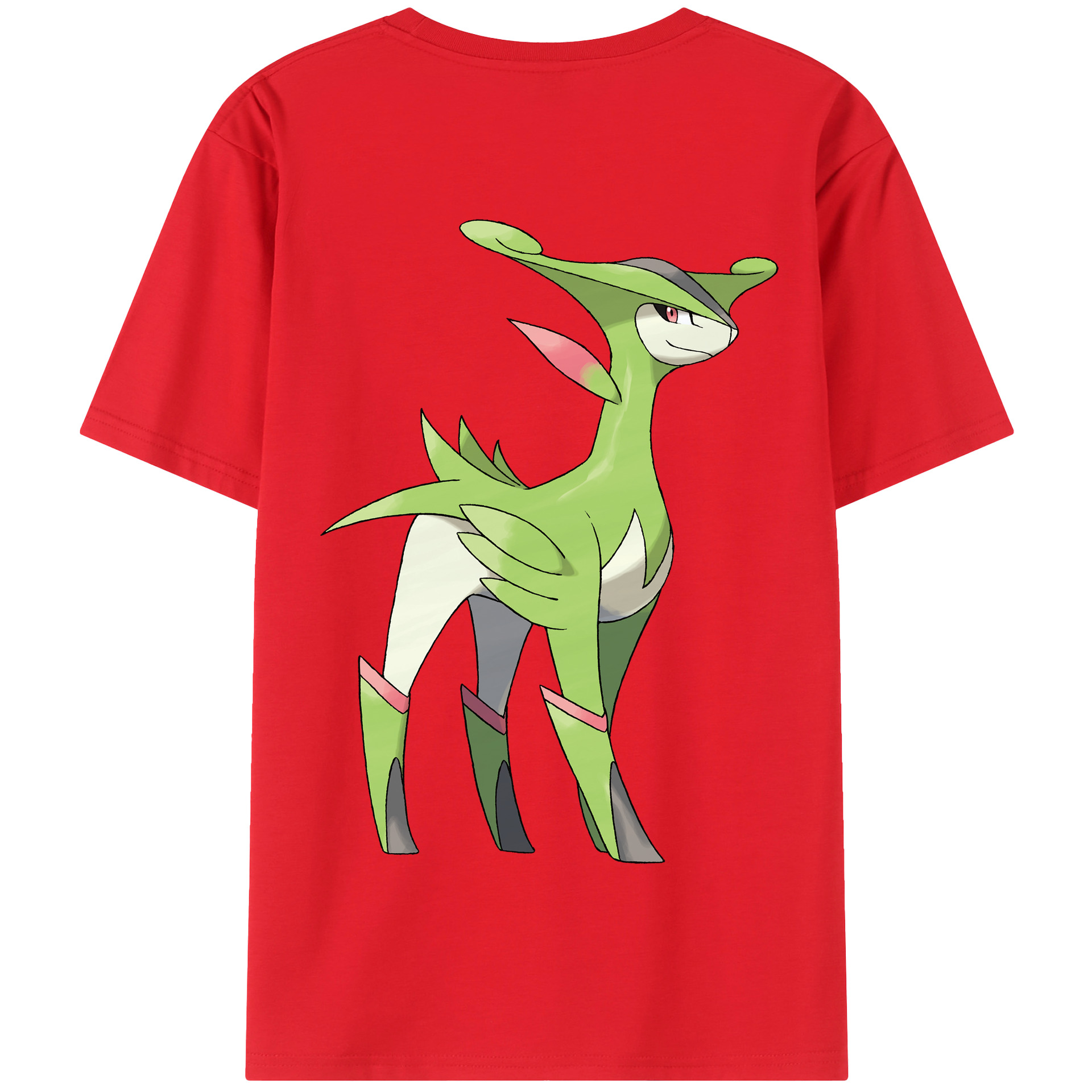 （画像用） ポケットモンスター Pokémon 綿100％半袖Tシャツ（背面プリント）