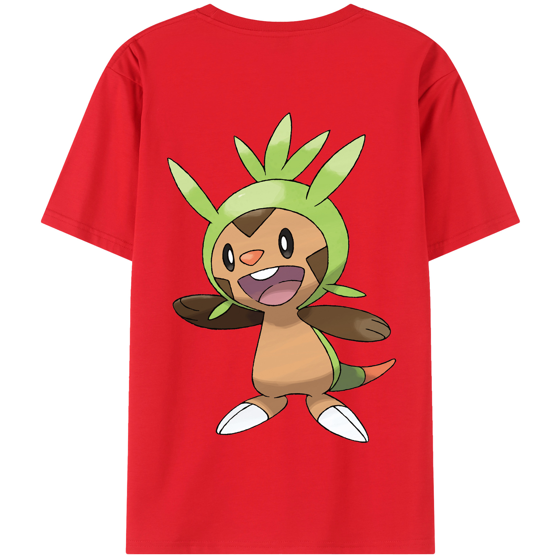 （画像用） ポケットモンスター Pokémon 綿100％半袖Tシャツ（背面プリント）