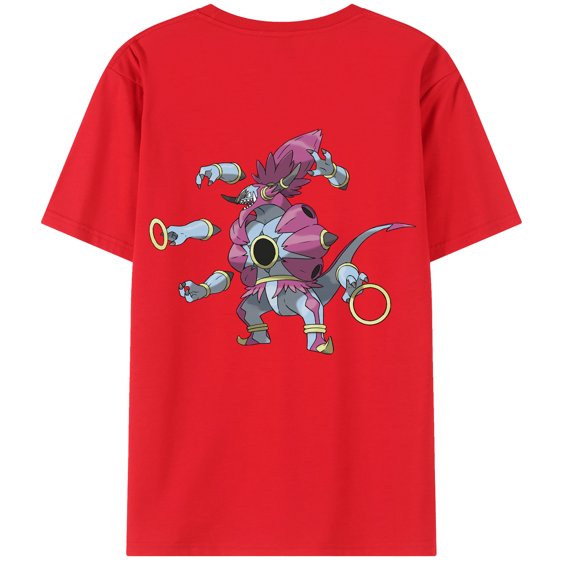 （画像用） ポケットモンスター Pokémon 綿100％半袖Tシャツ（背面プリント）