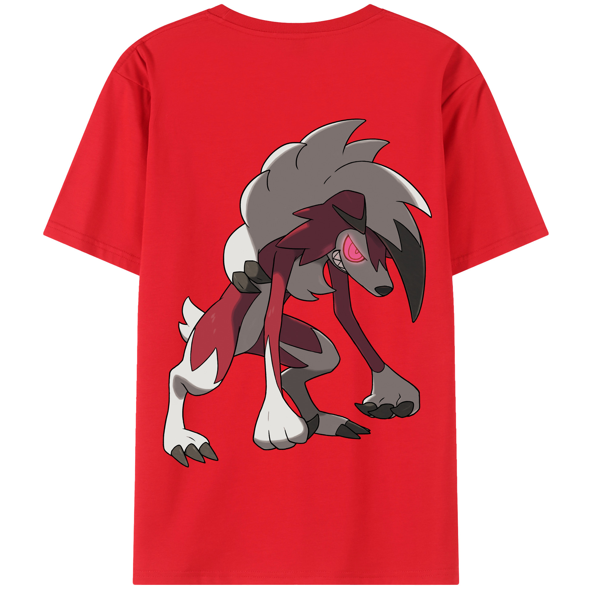 （画像用） ポケットモンスター Pokémon 綿100％半袖Tシャツ（背面プリント）