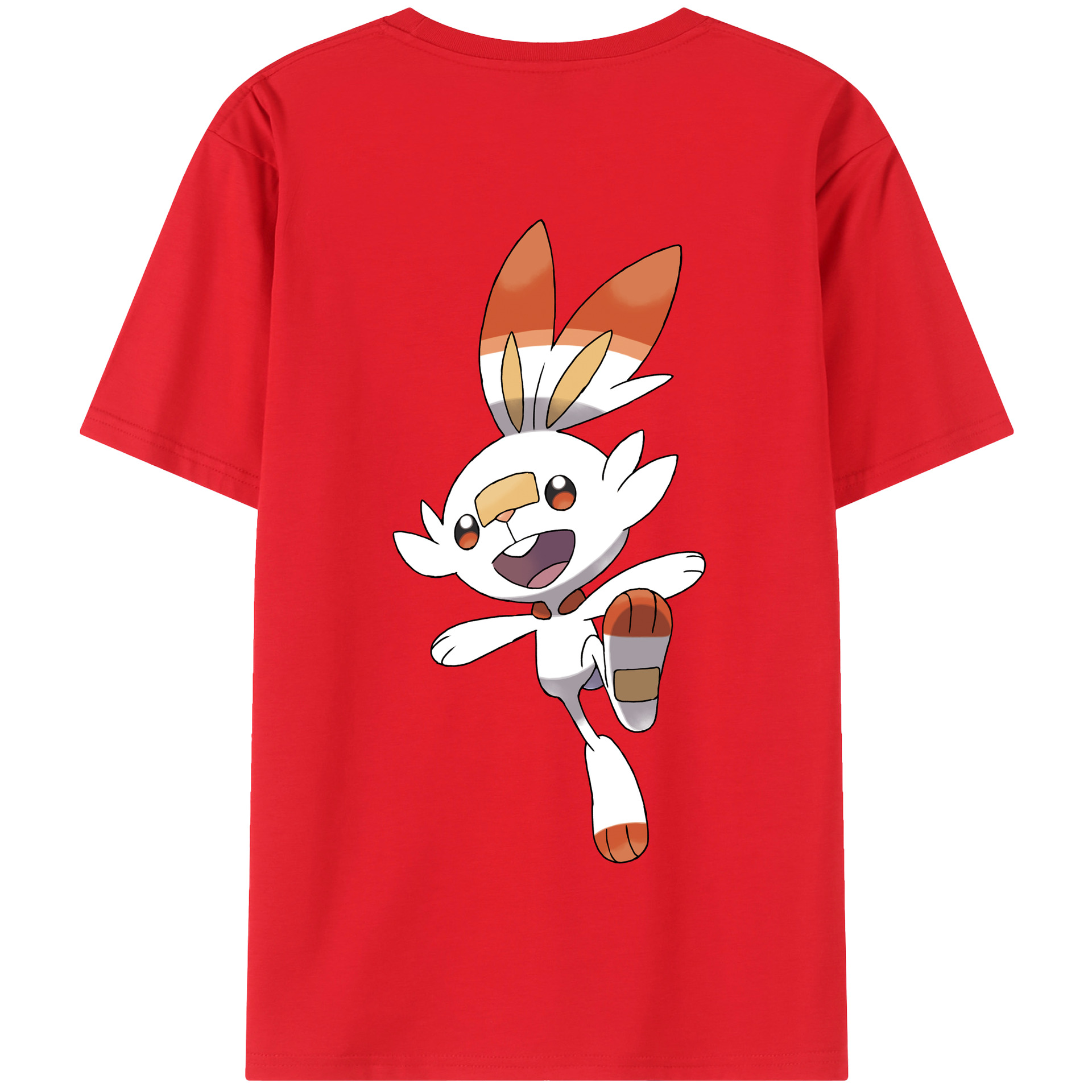 （画像用） ポケットモンスター Pokémon 綿100％半袖Tシャツ（背面プリント）
