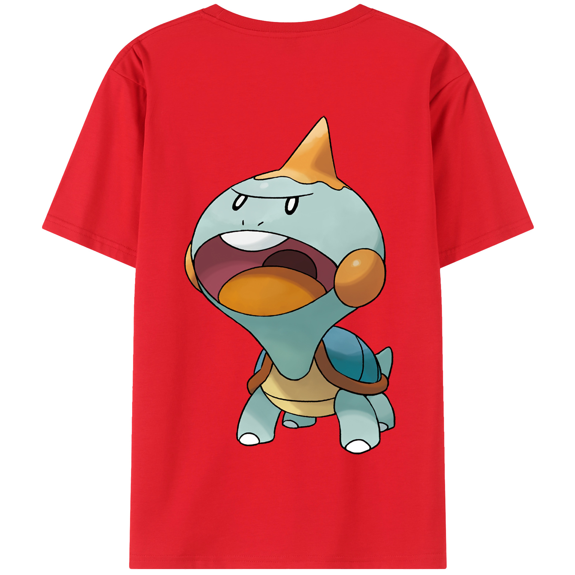 （画像用） ポケットモンスター Pokémon 綿100％半袖Tシャツ（背面プリント）