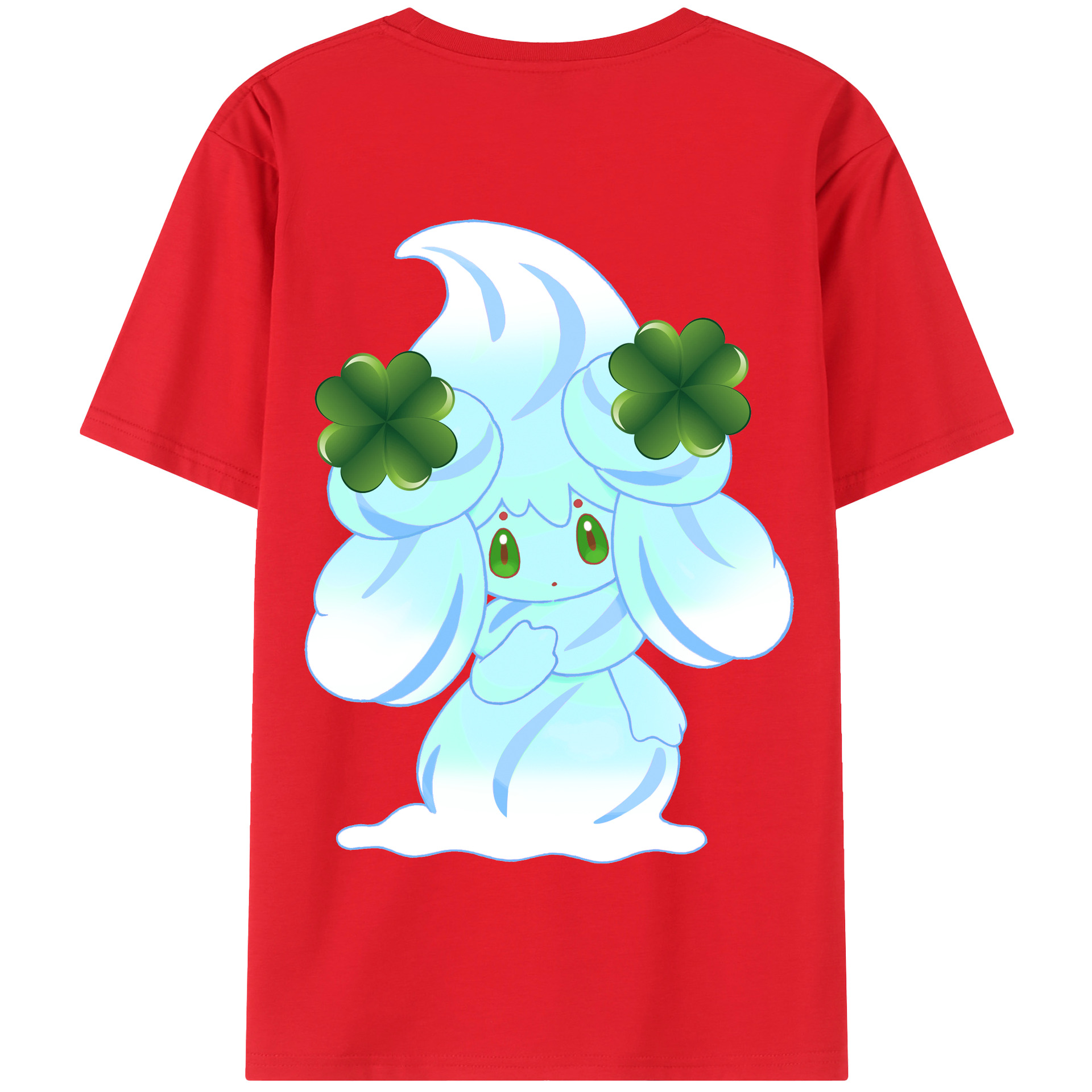（画像用） ポケットモンスター Pokémon 綿100％半袖Tシャツ（背面プリント）