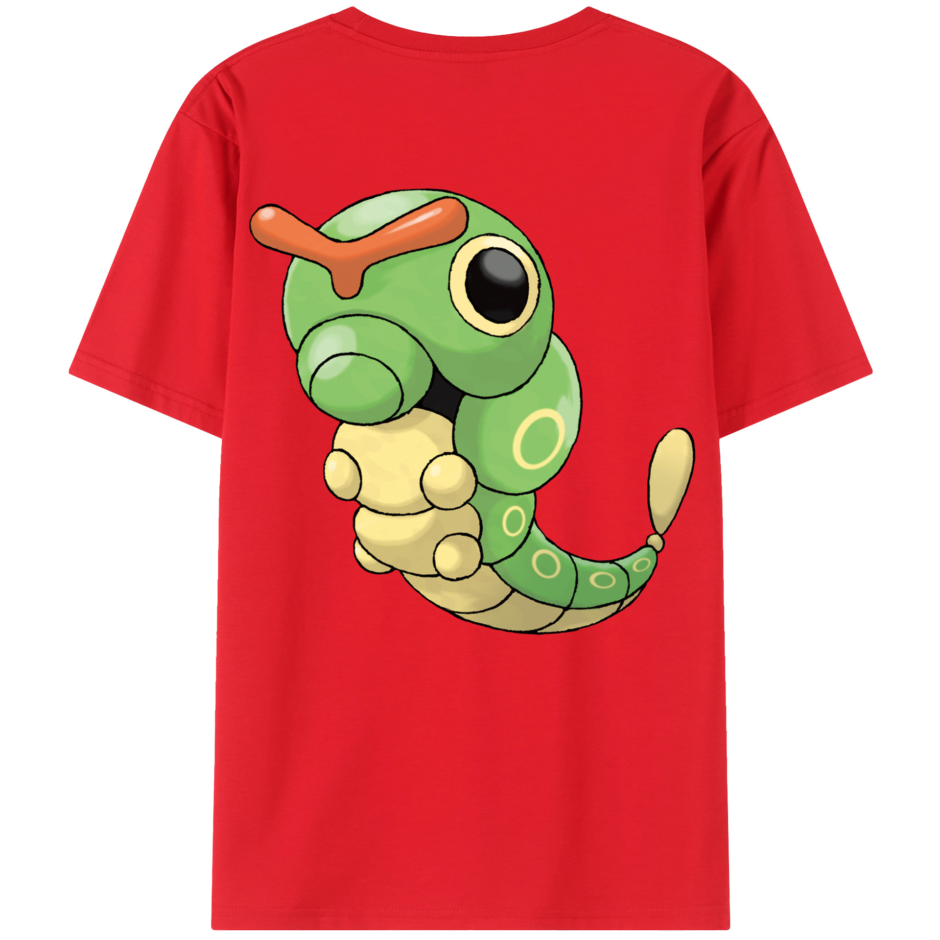 （画像用） ポケットモンスター Pokémon 綿100％半袖Tシャツ（背面プリント）