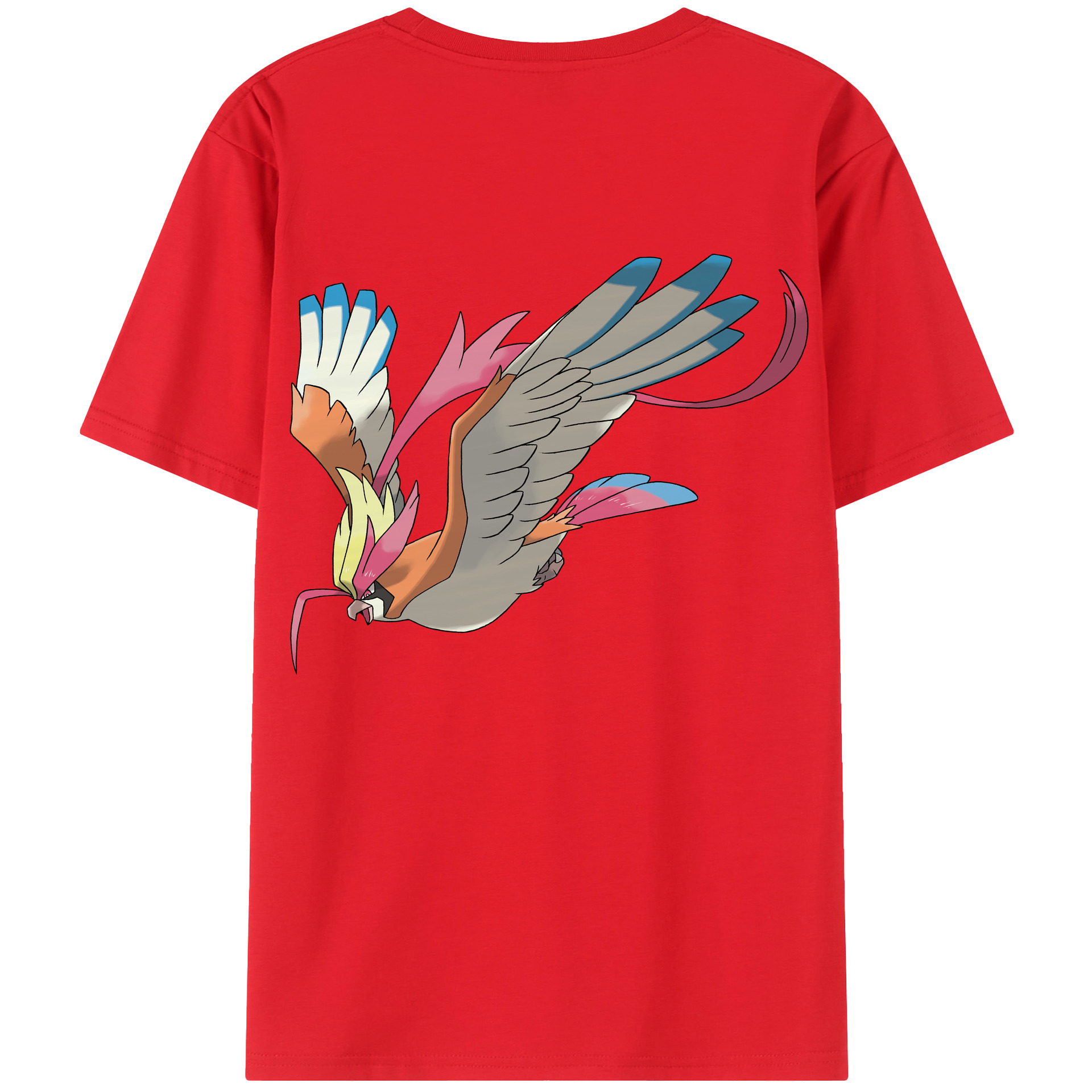 （画像用） ポケットモンスター Pokémon 綿100％半袖Tシャツ（背面プリント）