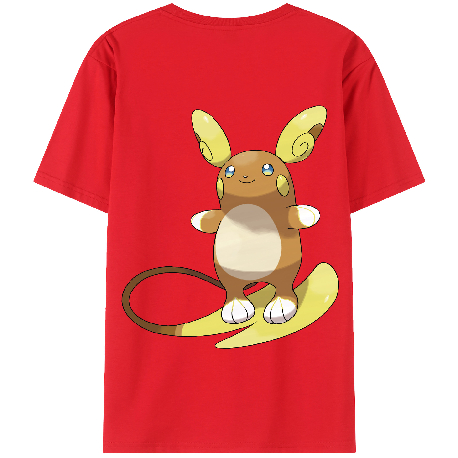 （画像用） ポケットモンスター Pokémon 綿100％半袖Tシャツ（背面プリント）